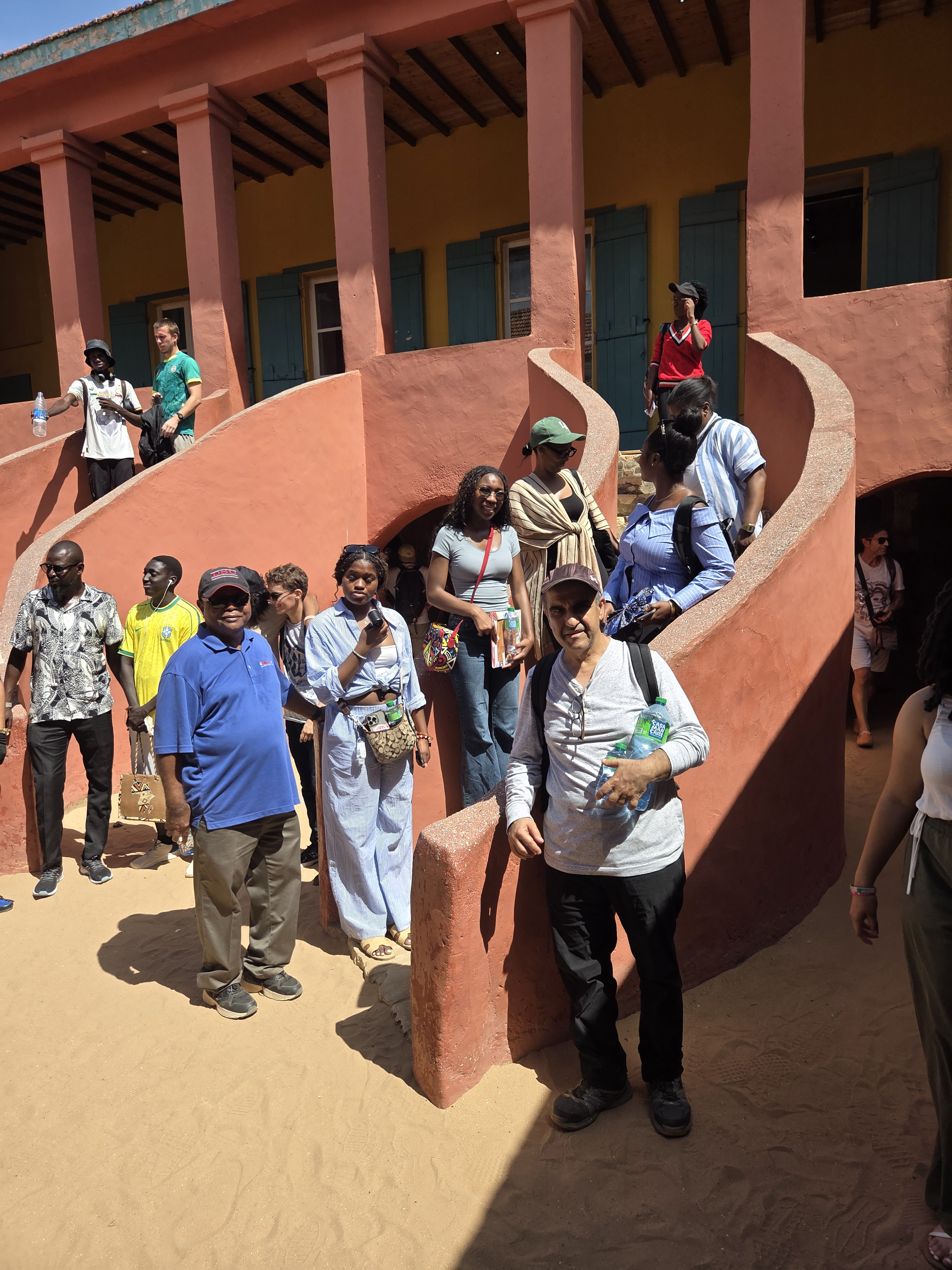 The DSU Mission visited the profoundly moving "House of Slaves."