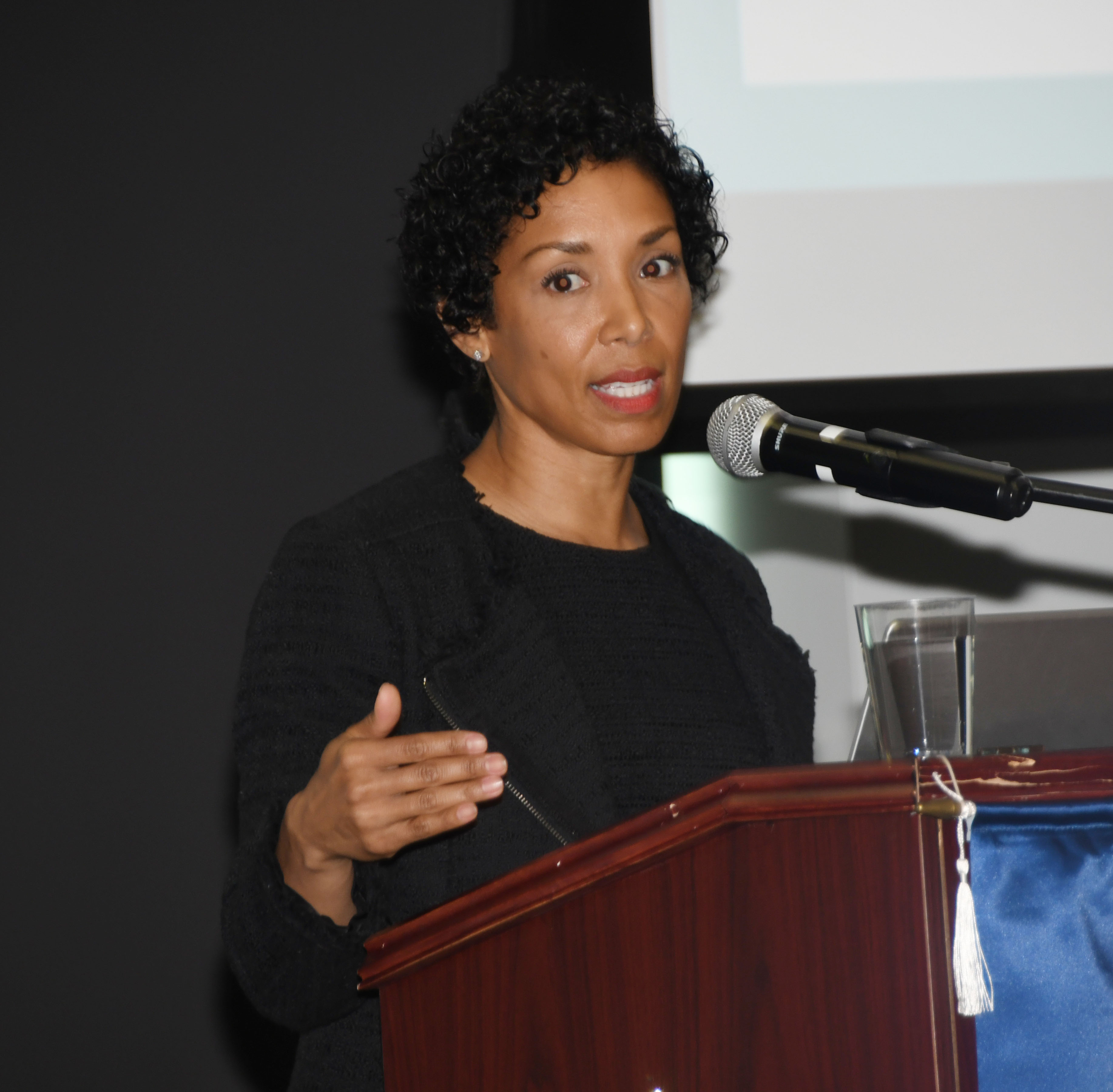 Fatimah Conley from the University of Delaware was the Conference keynote speaker.