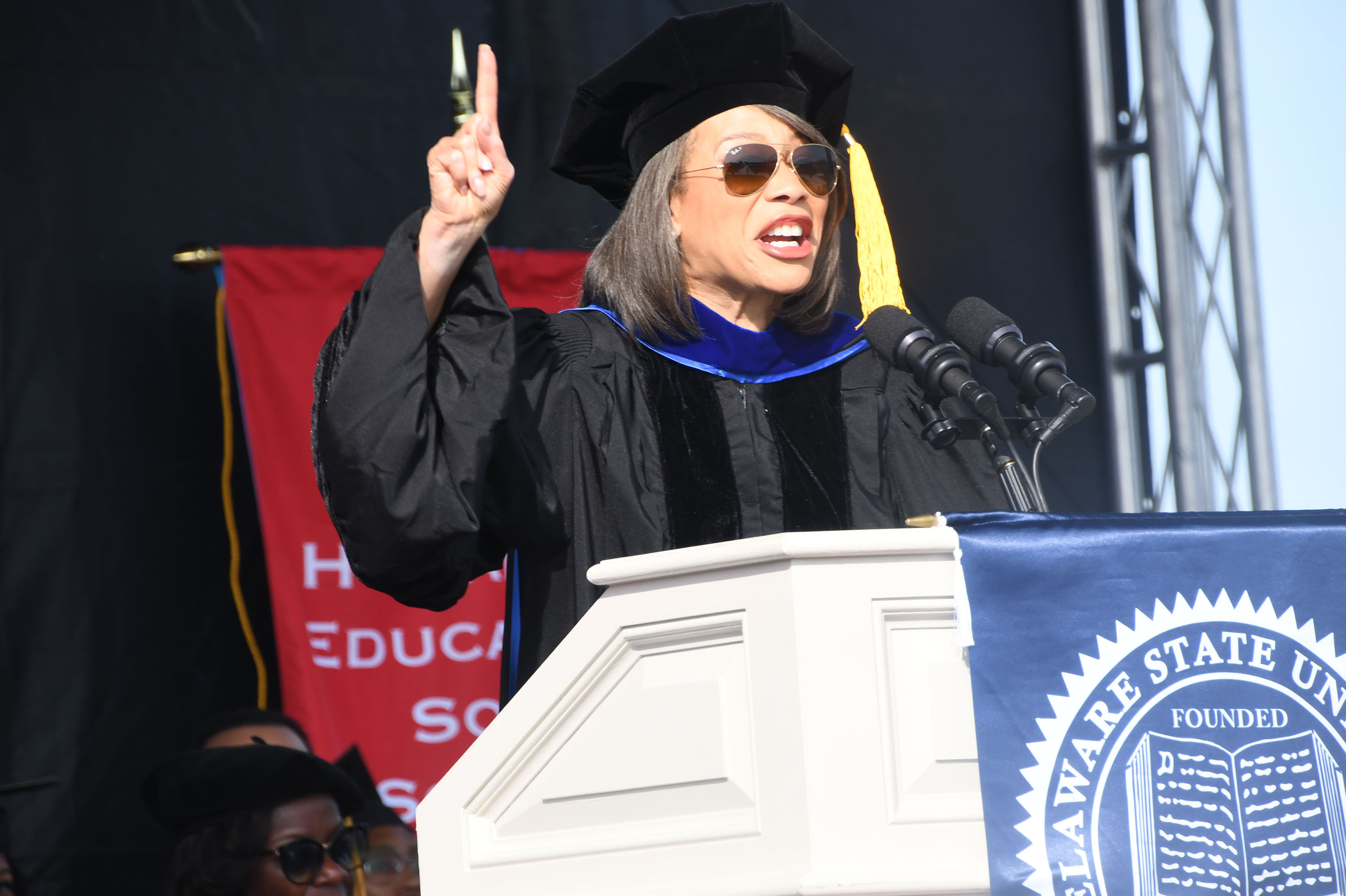 Congresswoman Lisa Blunt Rochester gave one of the most powerful Commencement addresses in recent University history