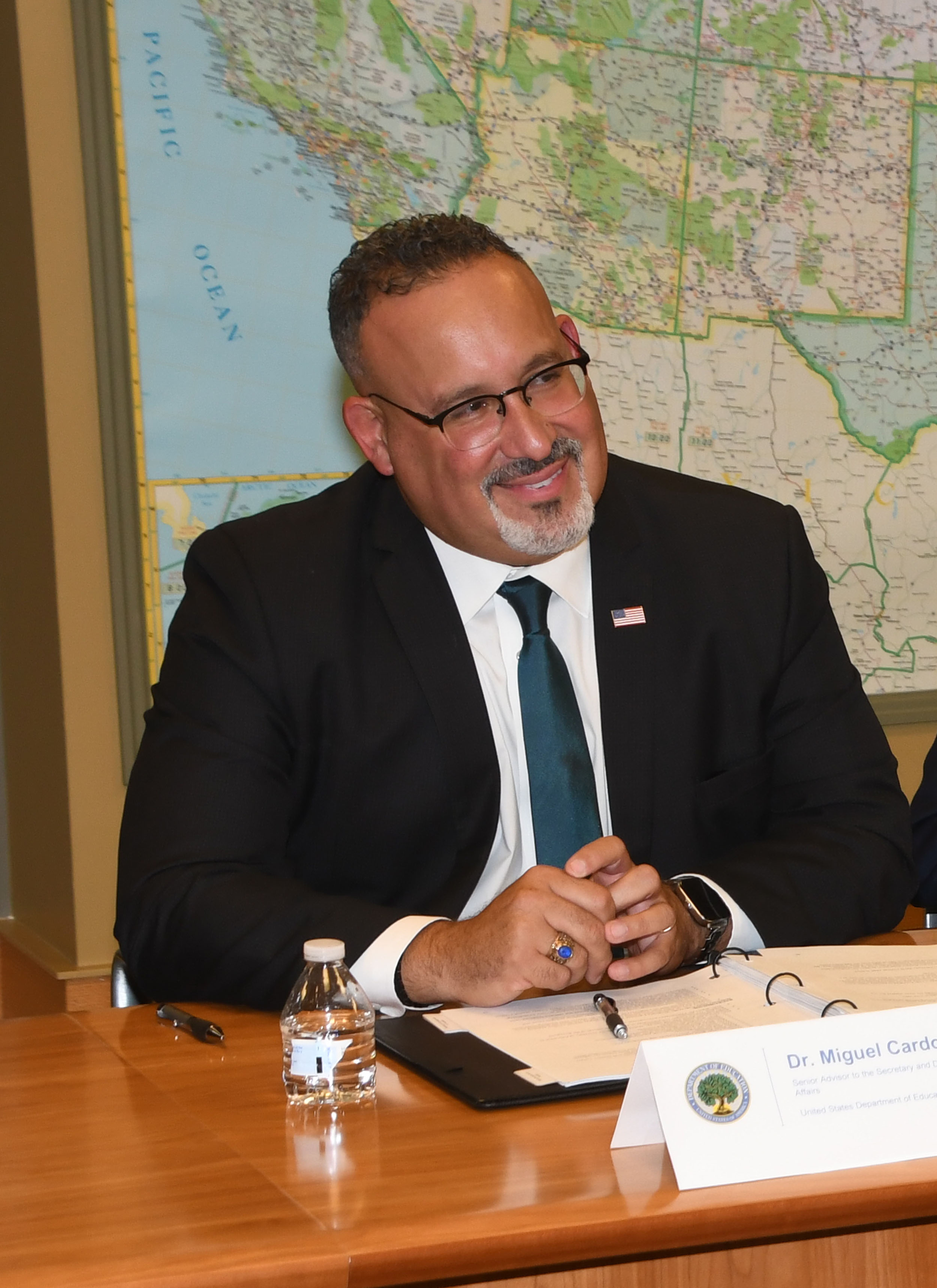 U.S. Secretary of Education Miguel Cardona