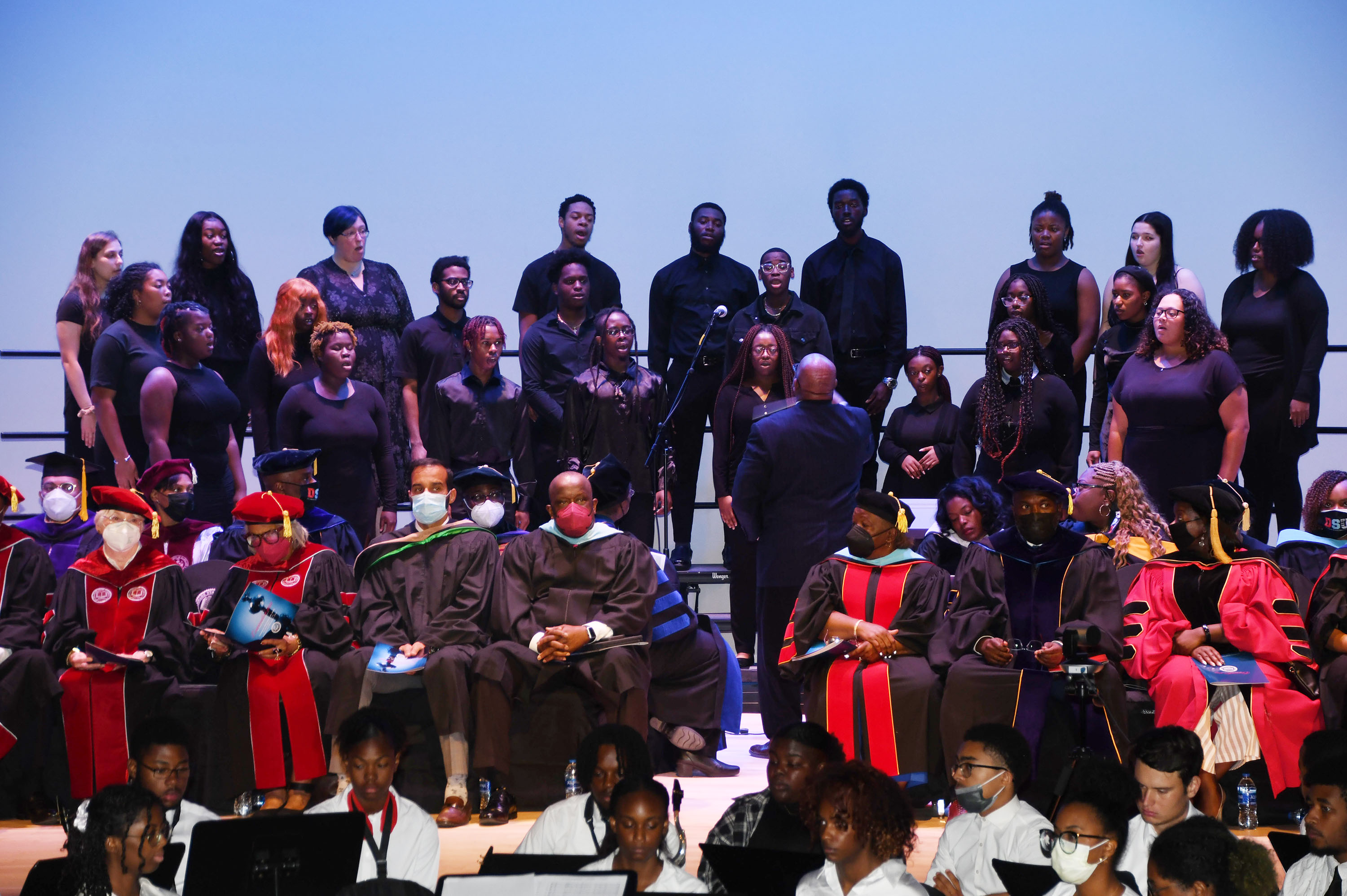 The Convocation was also the debut of the 2022-2023 University Concert Choir