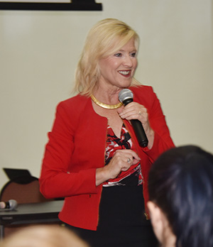 Keynote speaker Lt. Gov. Bethany Hall-Long shared the state's behavioral and mental health challenges and accomplishments.