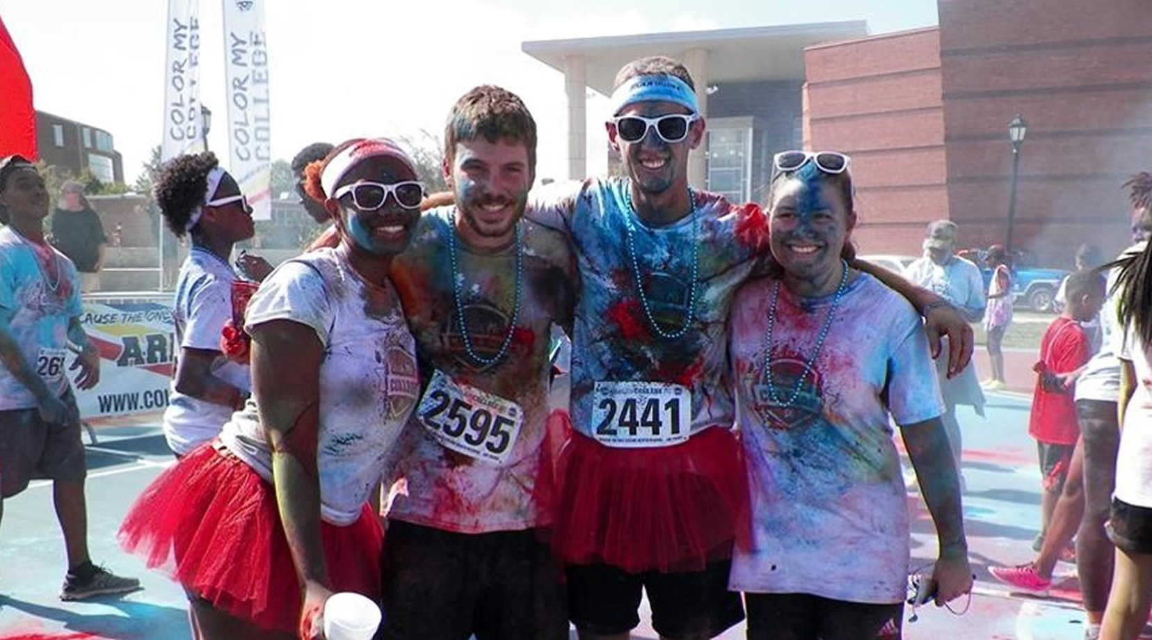 Fun Times at the Hornet Hustle 5K Color Run