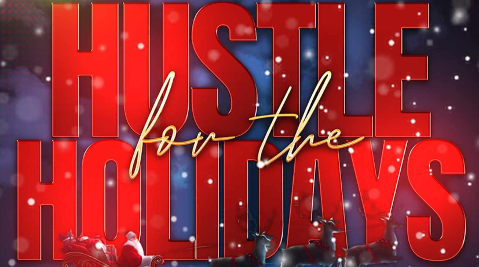 Hustle for the Holidays toy drive