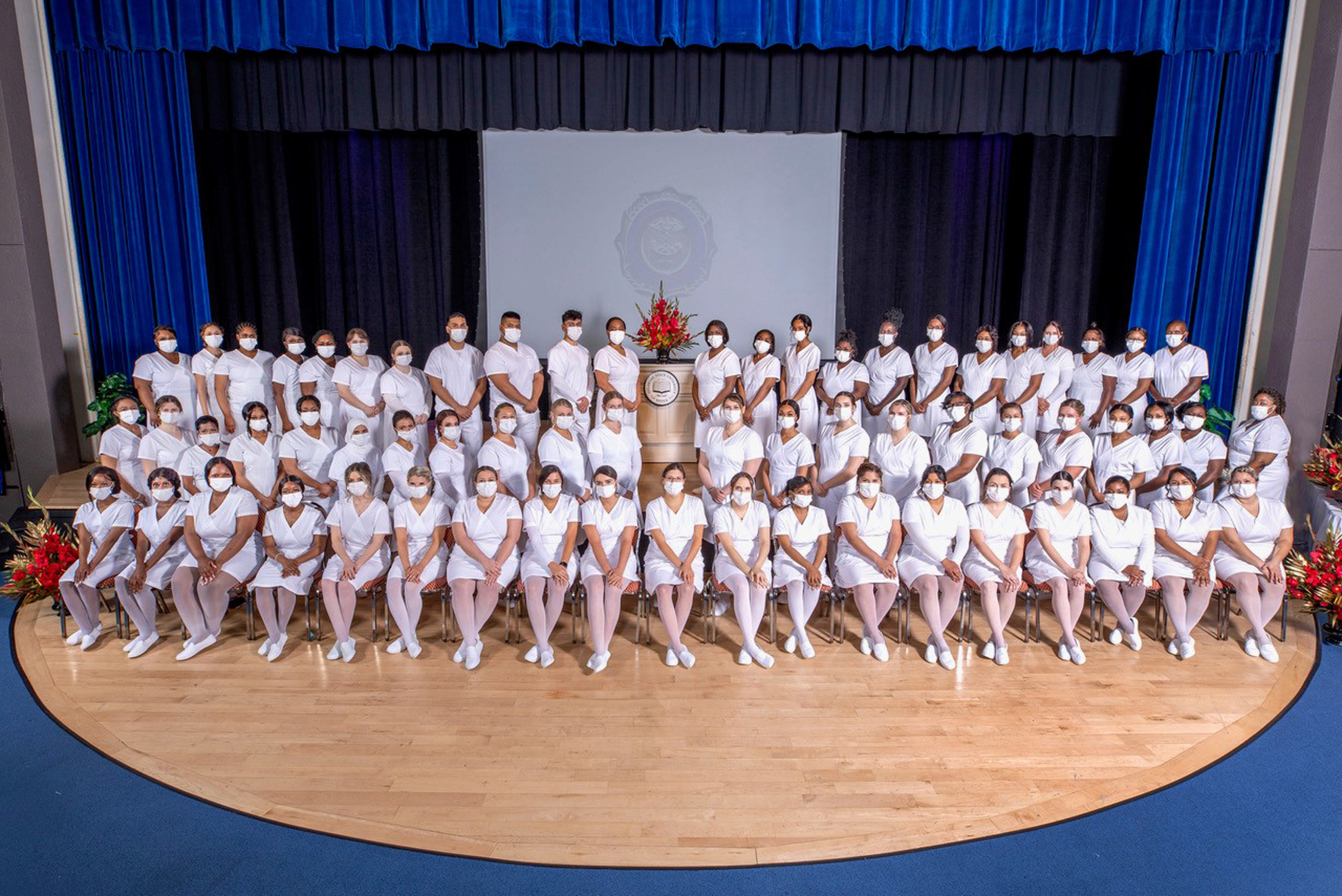 The Nursing Program's graduating Class of 2022 was the largest in the Department's history due to the acquisition of Wesley College, which transferred its nursing majors to Delaware State University.