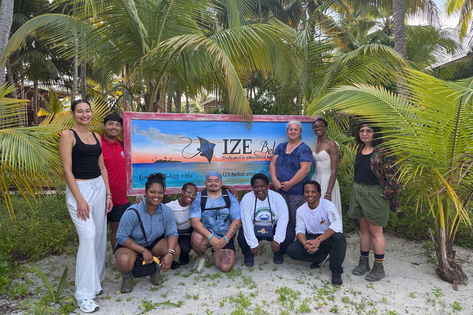 DSU students gain hands-on research experience in Belize