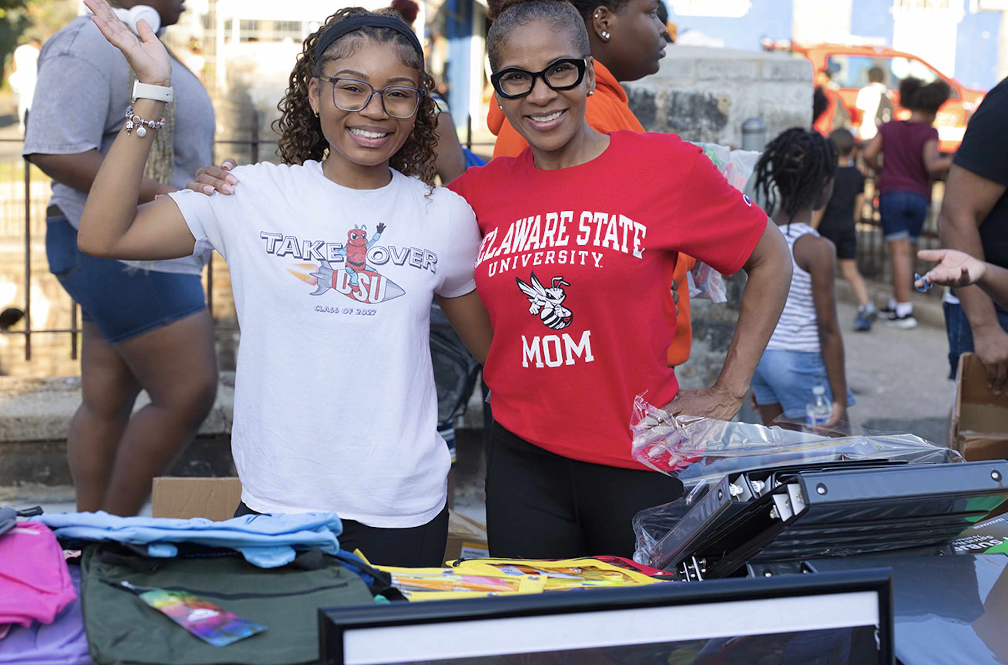 Delaware State University student gives back to hometown through back-to-school drive