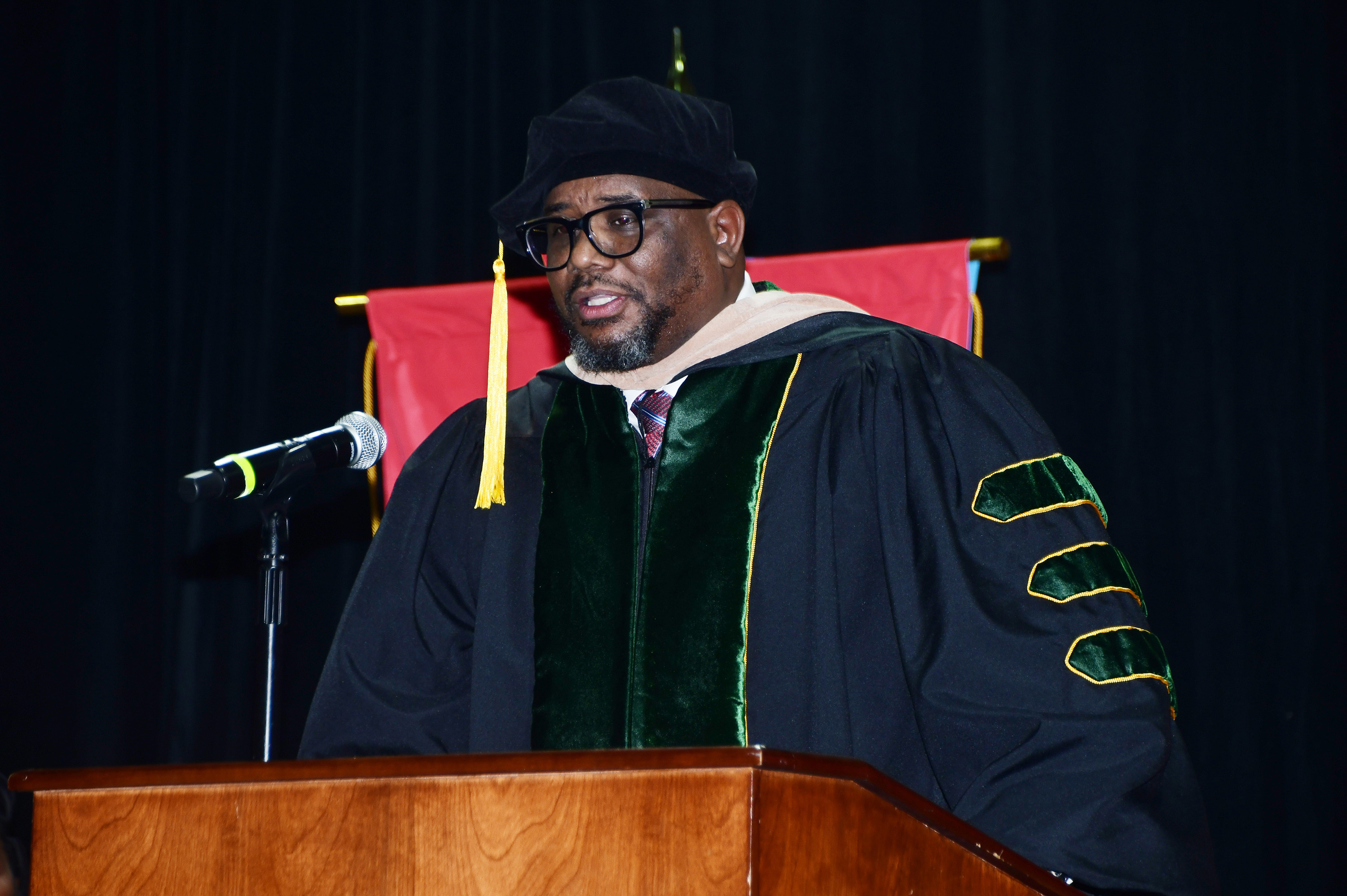 Dr. Jamar Jeffers, National DSU Alumni Association President, shared what his DSU experience did for him.