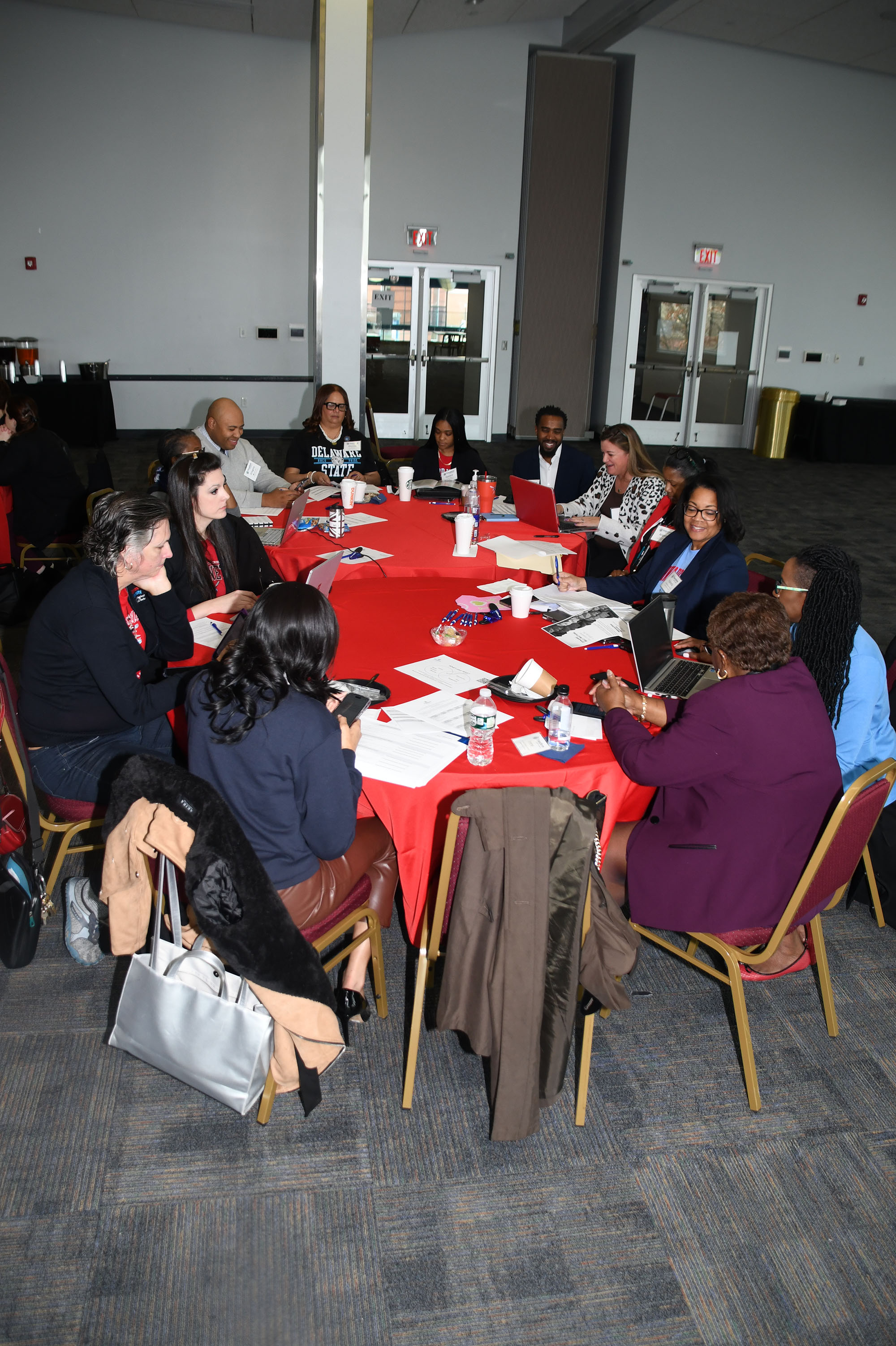 A group of Delaware State University administrators also took part in the JEDI-CCE Institute.