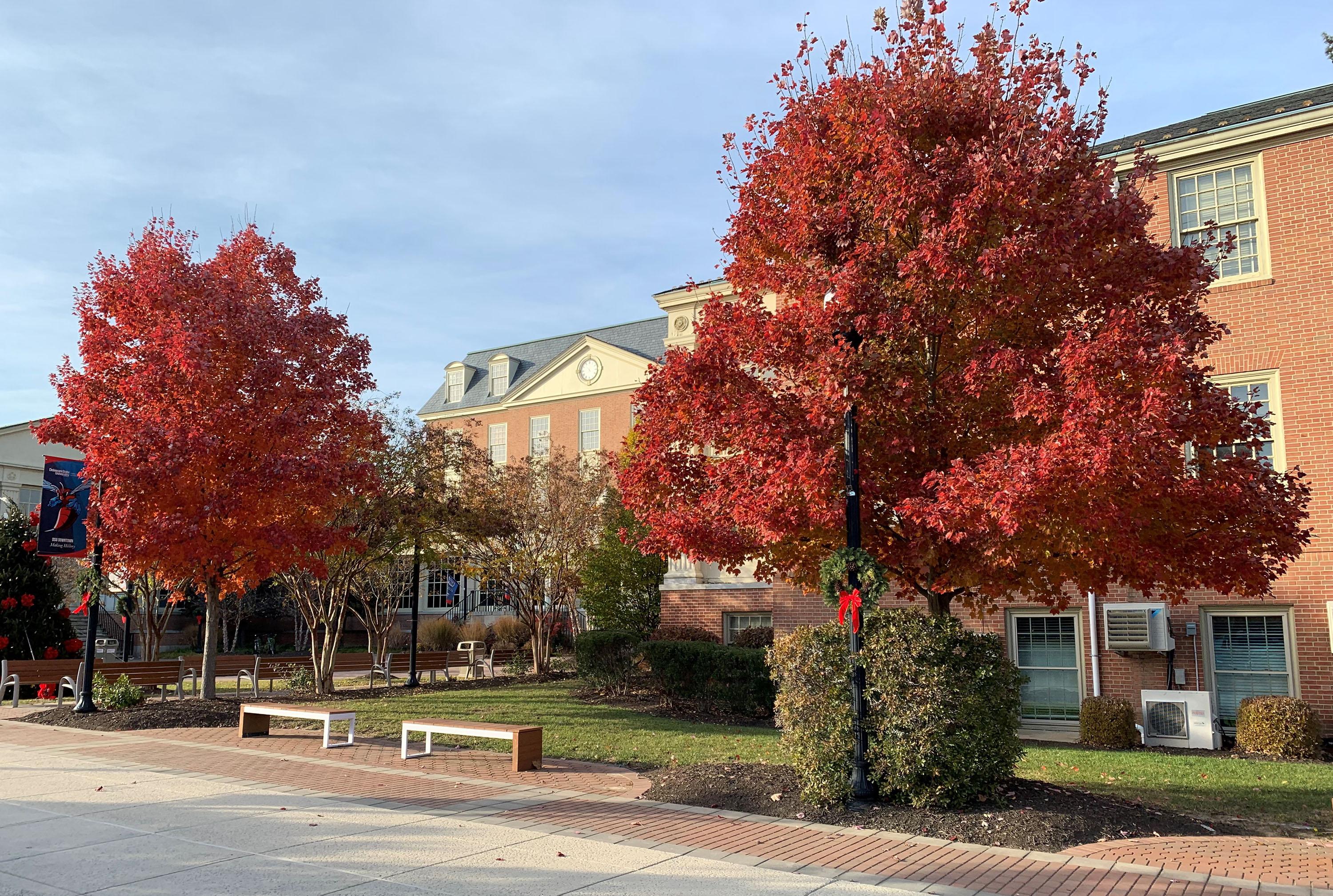 The Autumn setting of the Dupont College Center at DSU Downtown
