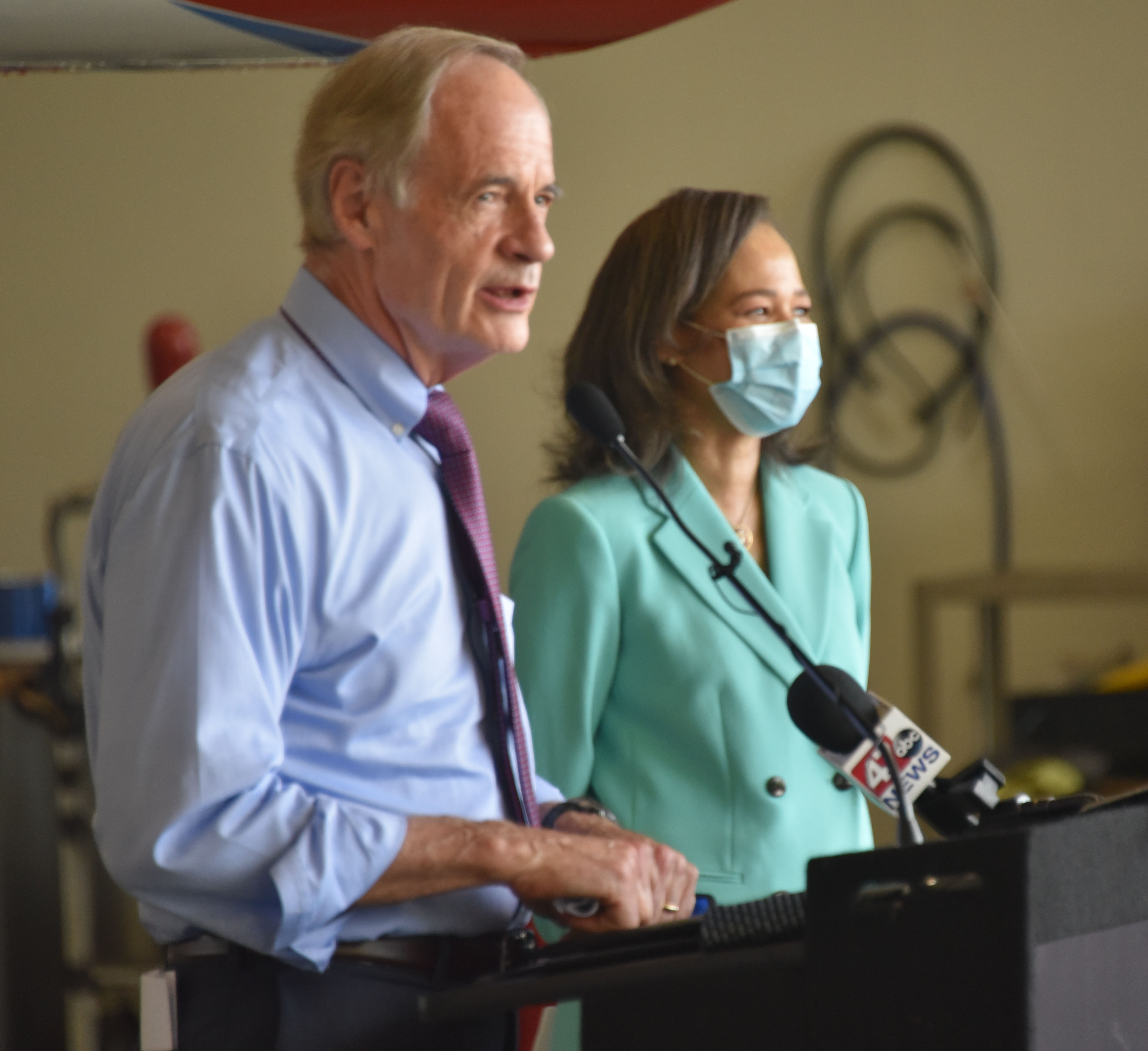 U.S. Sen. Tom Carper and U.S. Rep. Lisa Blunt Rochester/