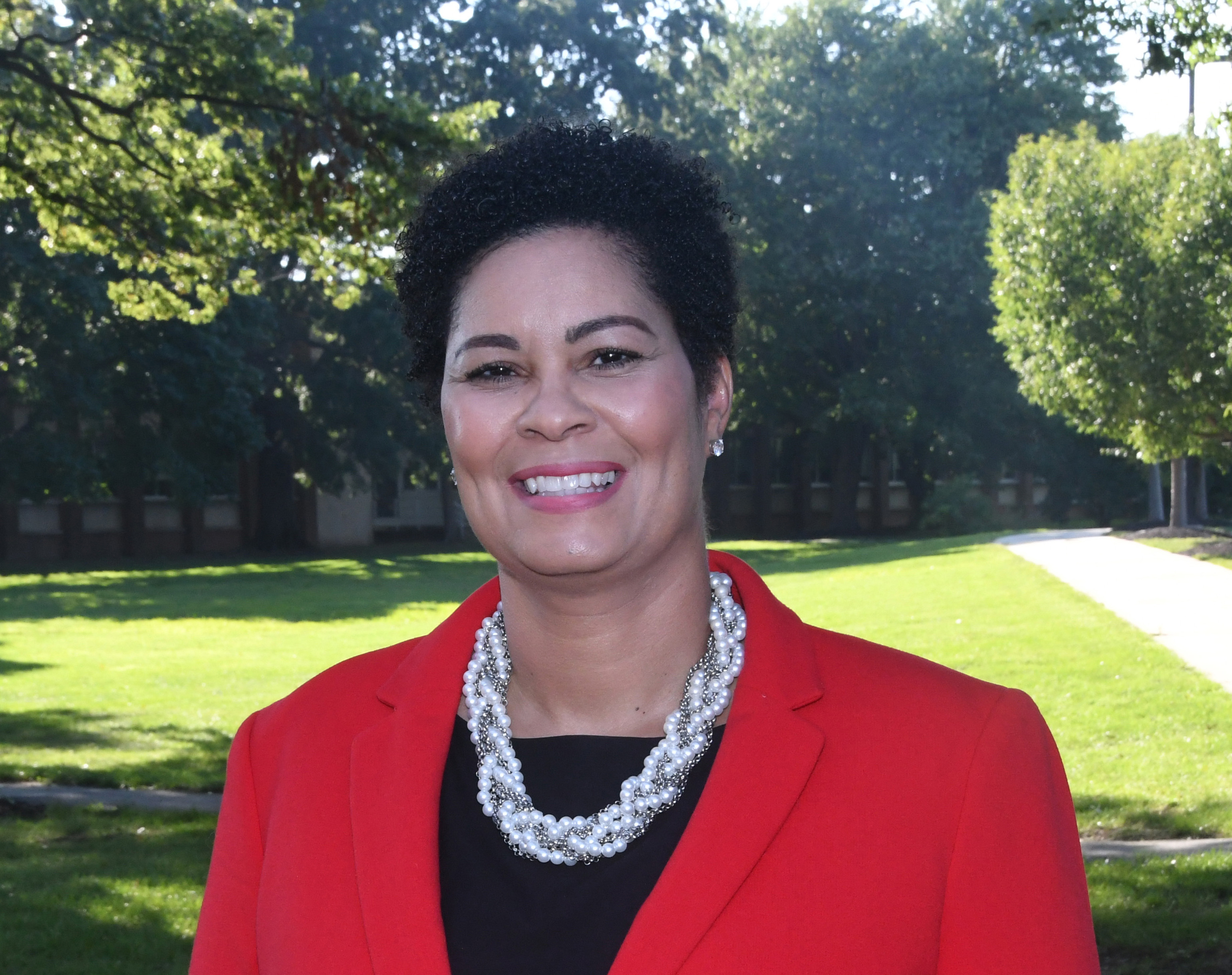Ms. Griffith says Del State enables her to continue to help people at the University and stay connected to state government.