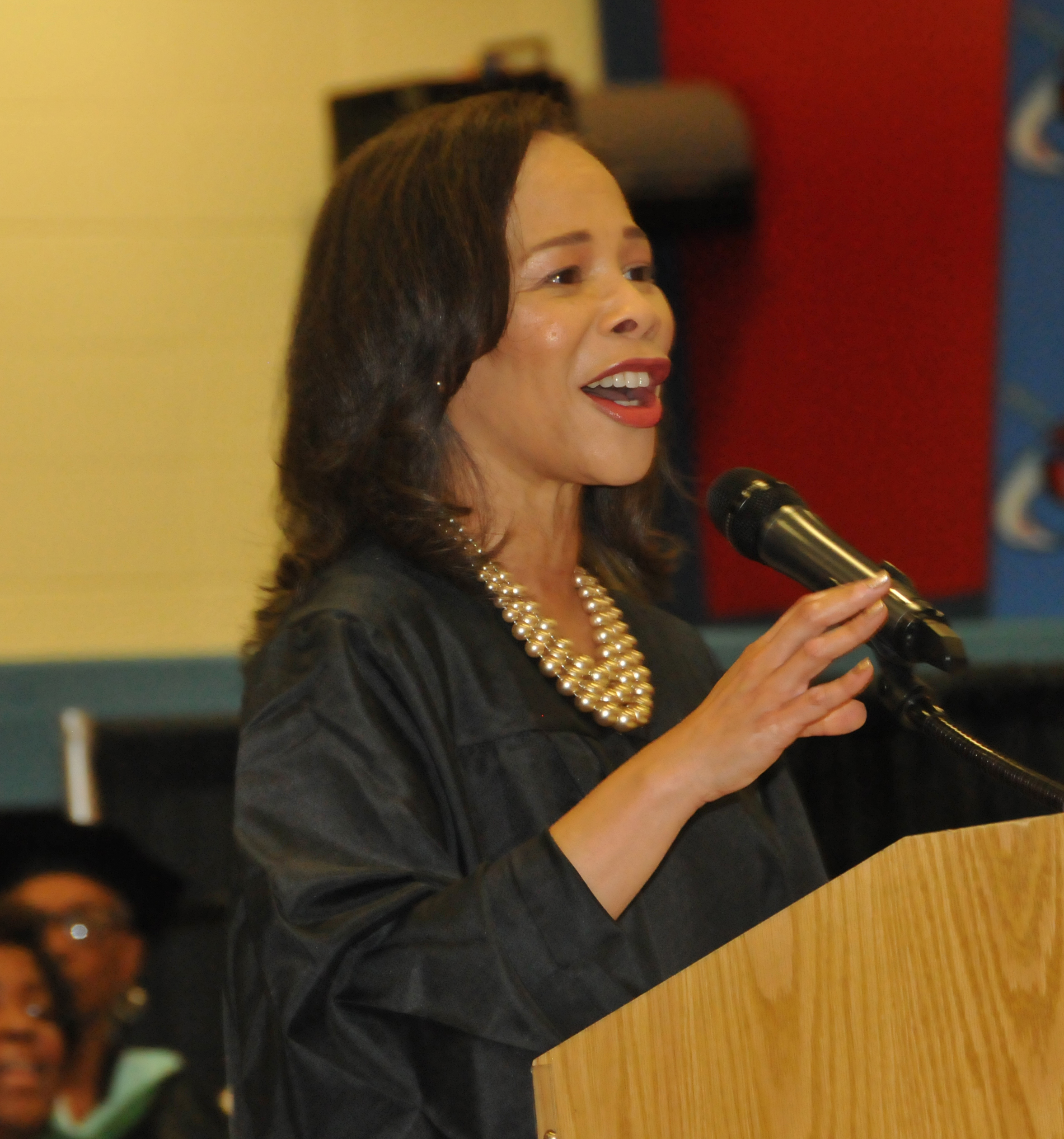 U.S. Rep. Lisa Blunt Rochester told the ECHS graduates to keep their eyes on the prize.