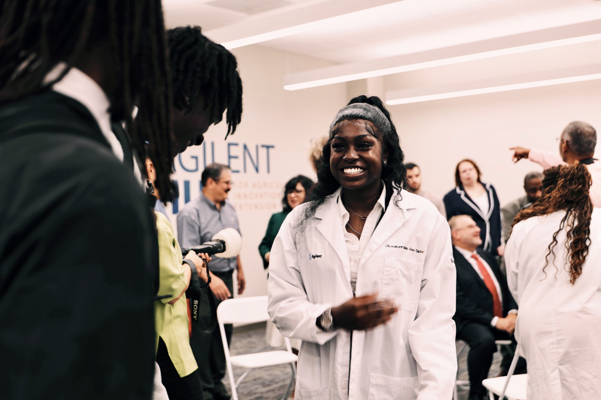 Agilent Scholar at the Agilent Hub Grand Opening 