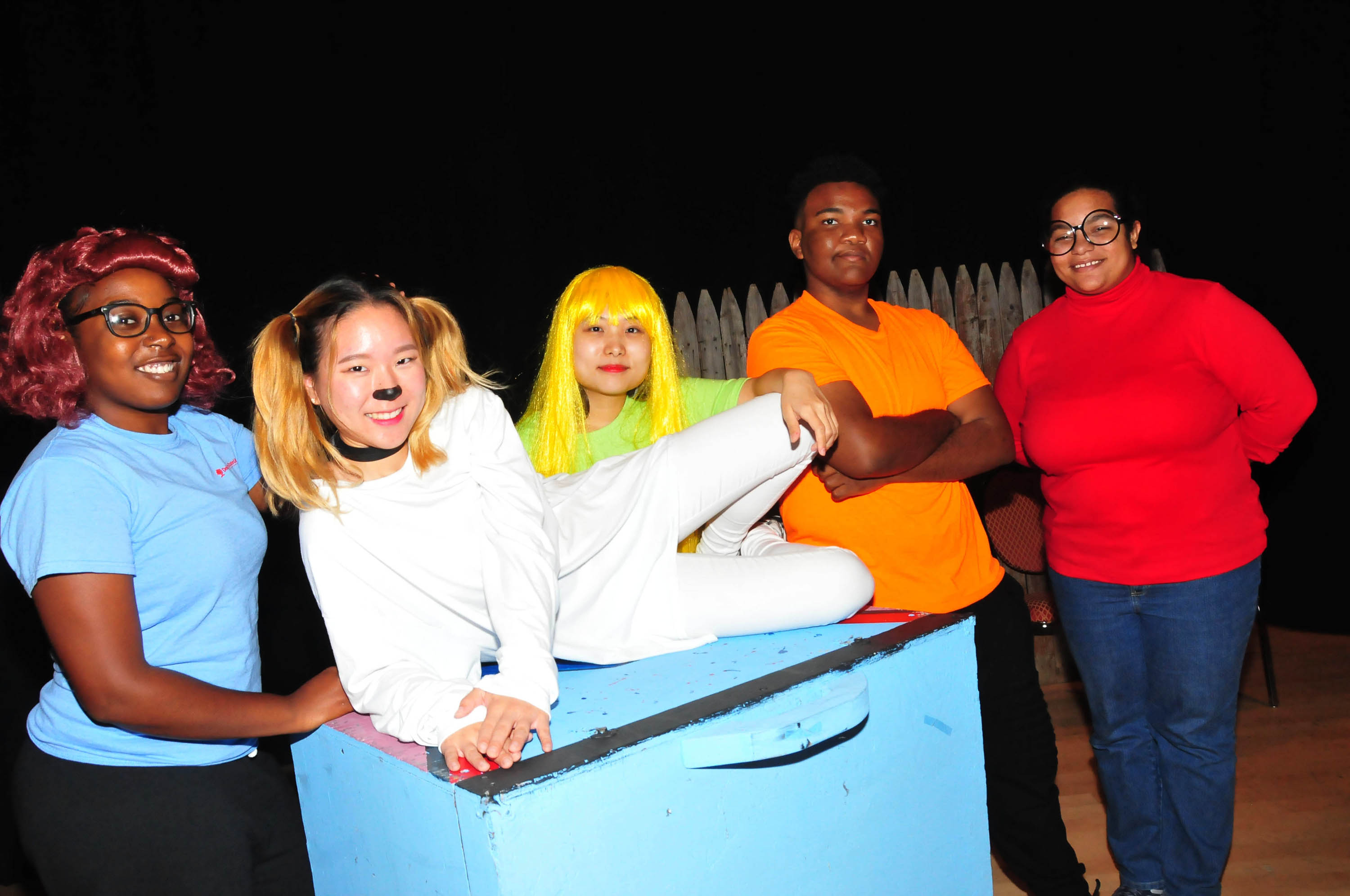 (L-r) Moala Bannavti, Suhyun Nam, Yein Cho, Brandon Lee and Emily Clark.