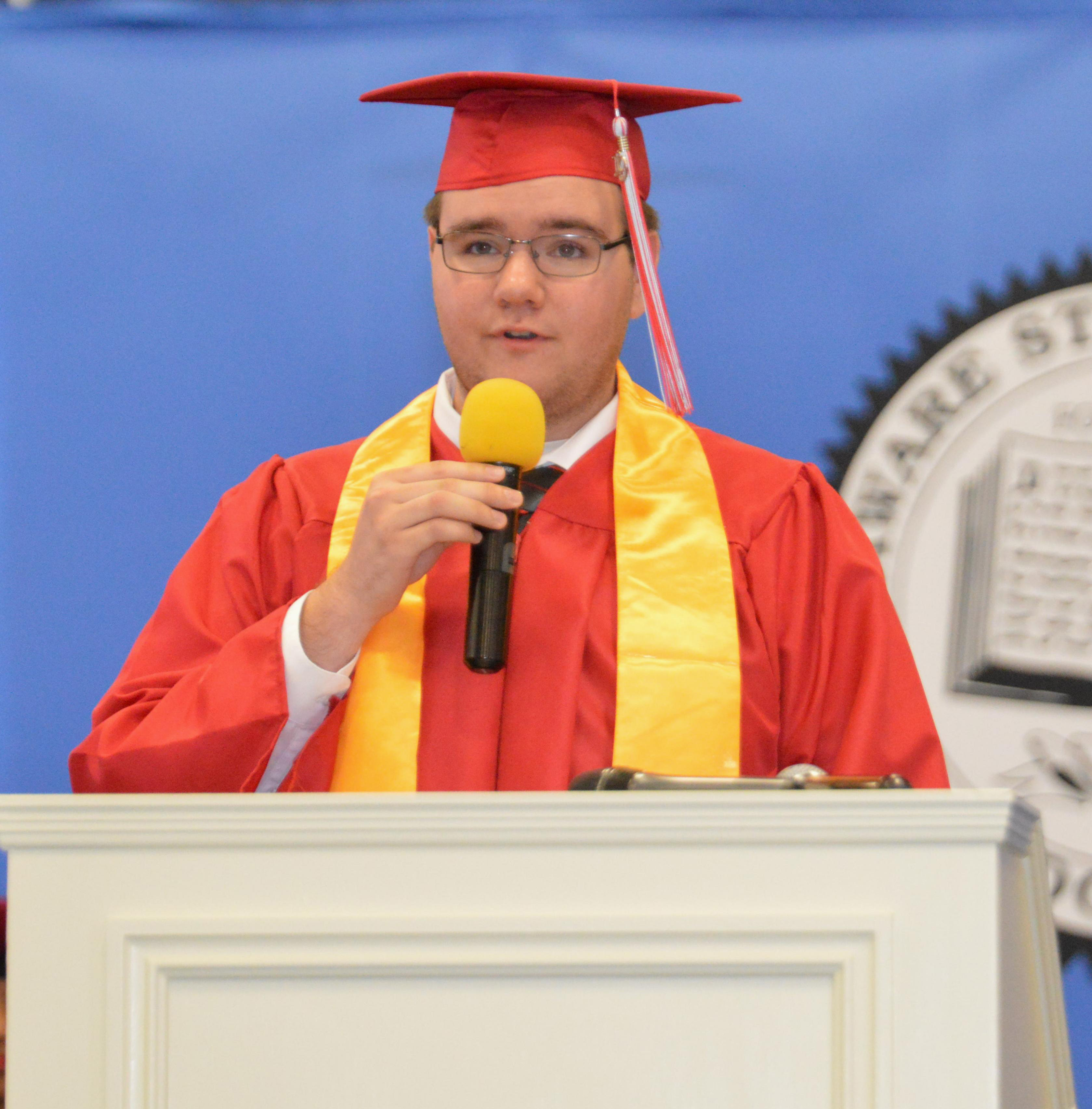 Matthew Ward, 2019 ECHS valedictorian.