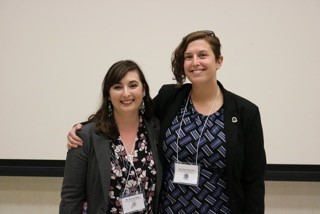 (L-r) Dr. Krystal Hans and Dr. Kylie Parrotta are the principal investigator and co-PI of the NSF grant, respectively.