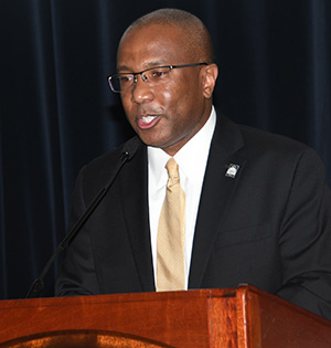 Dr. Harry L. Williams urged the HBCU fundraiser to take full advantage of the resource offered by the Philanthropy Symposium.