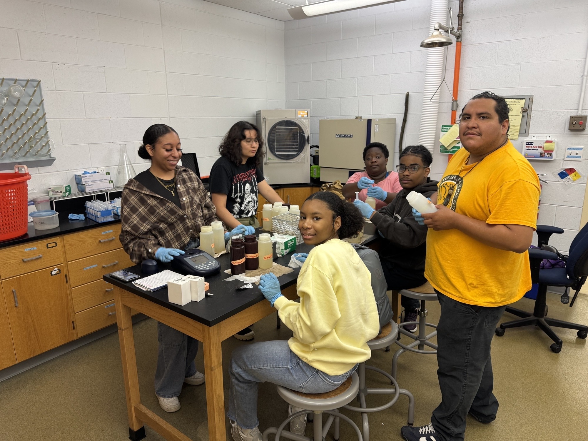 CIBER STEM students.