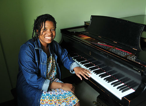 Junessa Preessley has completed her UD and DSU undergraduate experiences with music and chemistry pursuits.