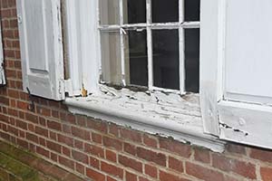 Part of the grant will be used to replace the existing deteriorating windows.