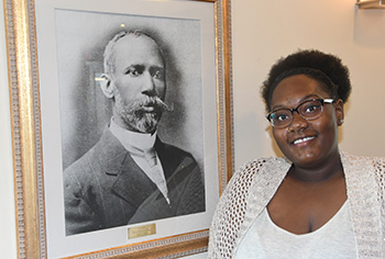 Scholarship recipient Kaelya McEachin is the great-great granddaughter of the Institution's longtime President William C. Jason.