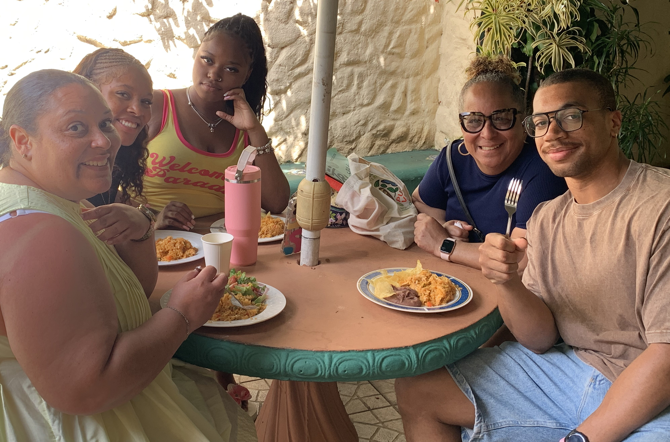 The DSU group experienced the Costa Rican cuisine at its best.