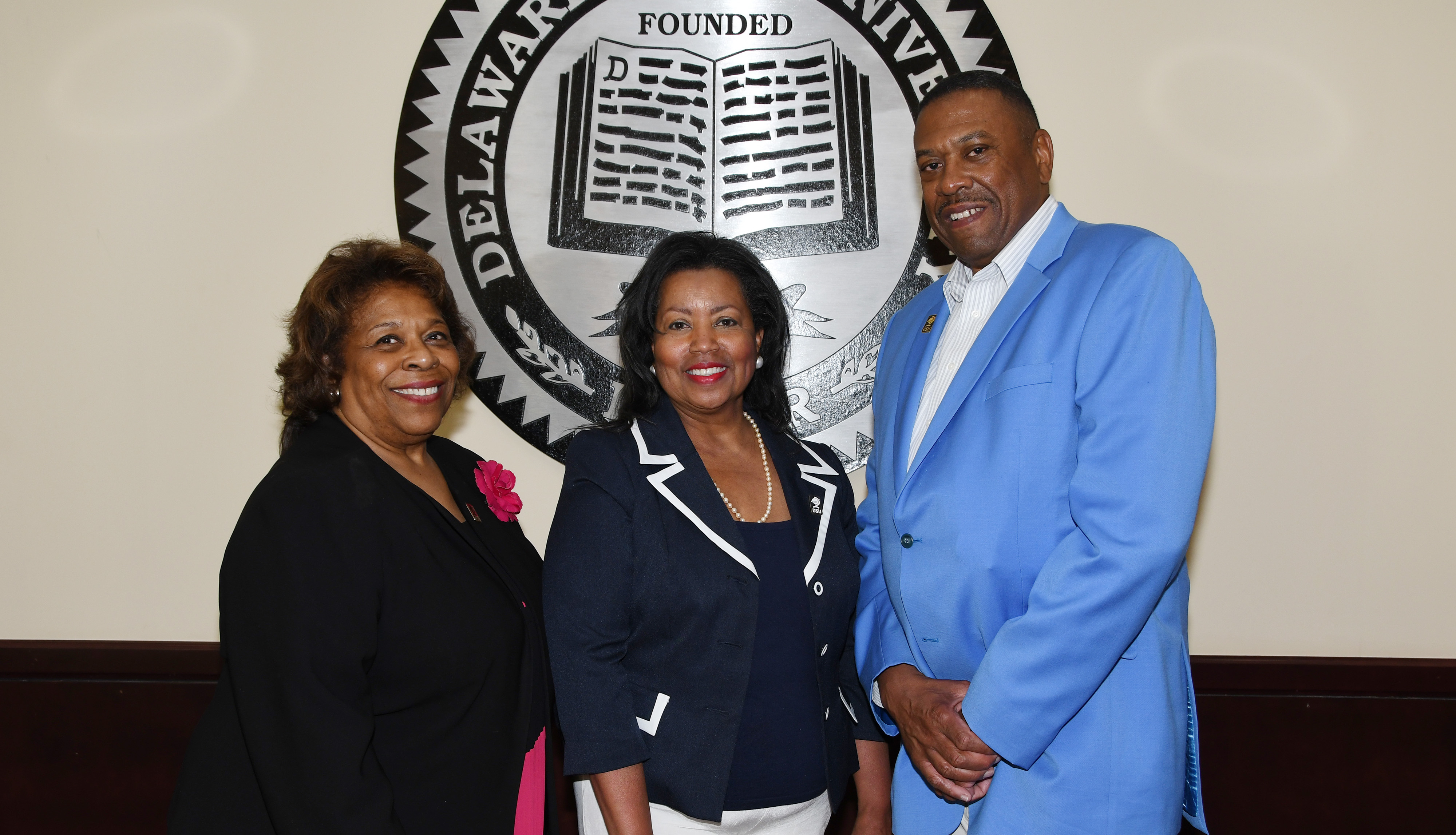The Board of Trustees voted on June 15 to select Dr. Wilma Mishoe as the 11th permanent president in DSU history. Also elected that day were Board Chair Dr. Devona Williams and Board Vice Chair John Ridgeway.