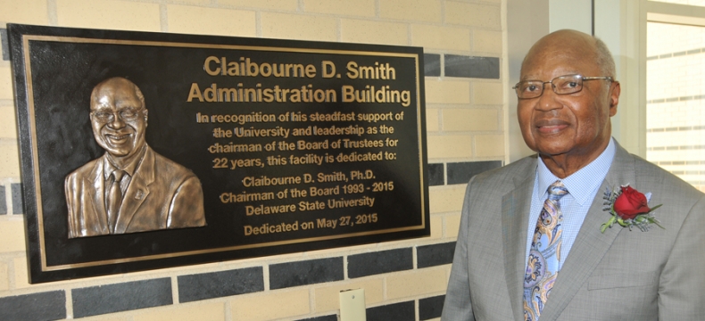Claibourne D. Smith Admin Bldg. Dedicated -- Photo Slideshow
