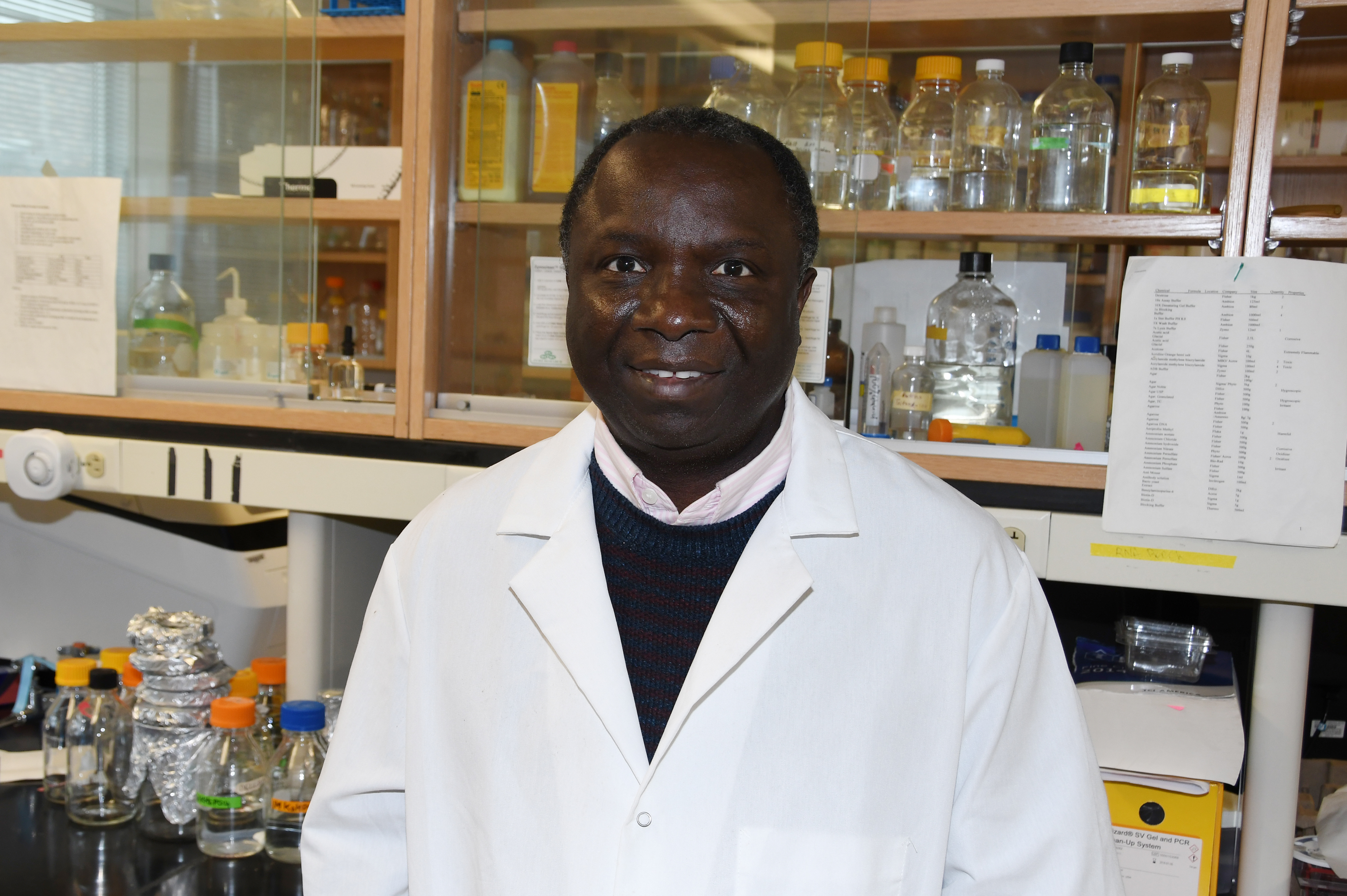 Dr. Fondong has developed a way to neutralize the Geminivirus' impact on the Cassava Plant, a major food crop in Africa, South America and Southern Asia.