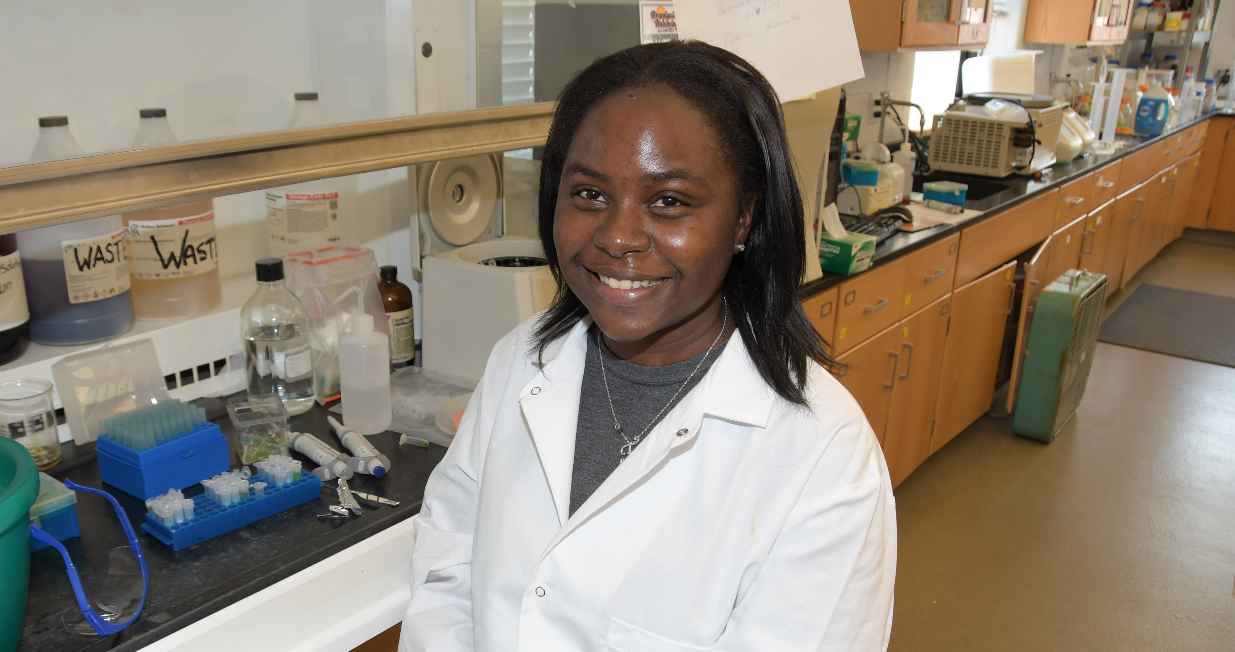 Fedrica Williams was one of three first-place winners in oral and poster competitions at the 19th Research Symposium of the Association of 1890 Research Directors. The University also featured second-place and third-place winners as well.