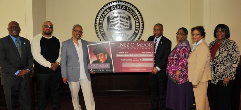 Inez O. Means Endowed Scholarship Established at DSU