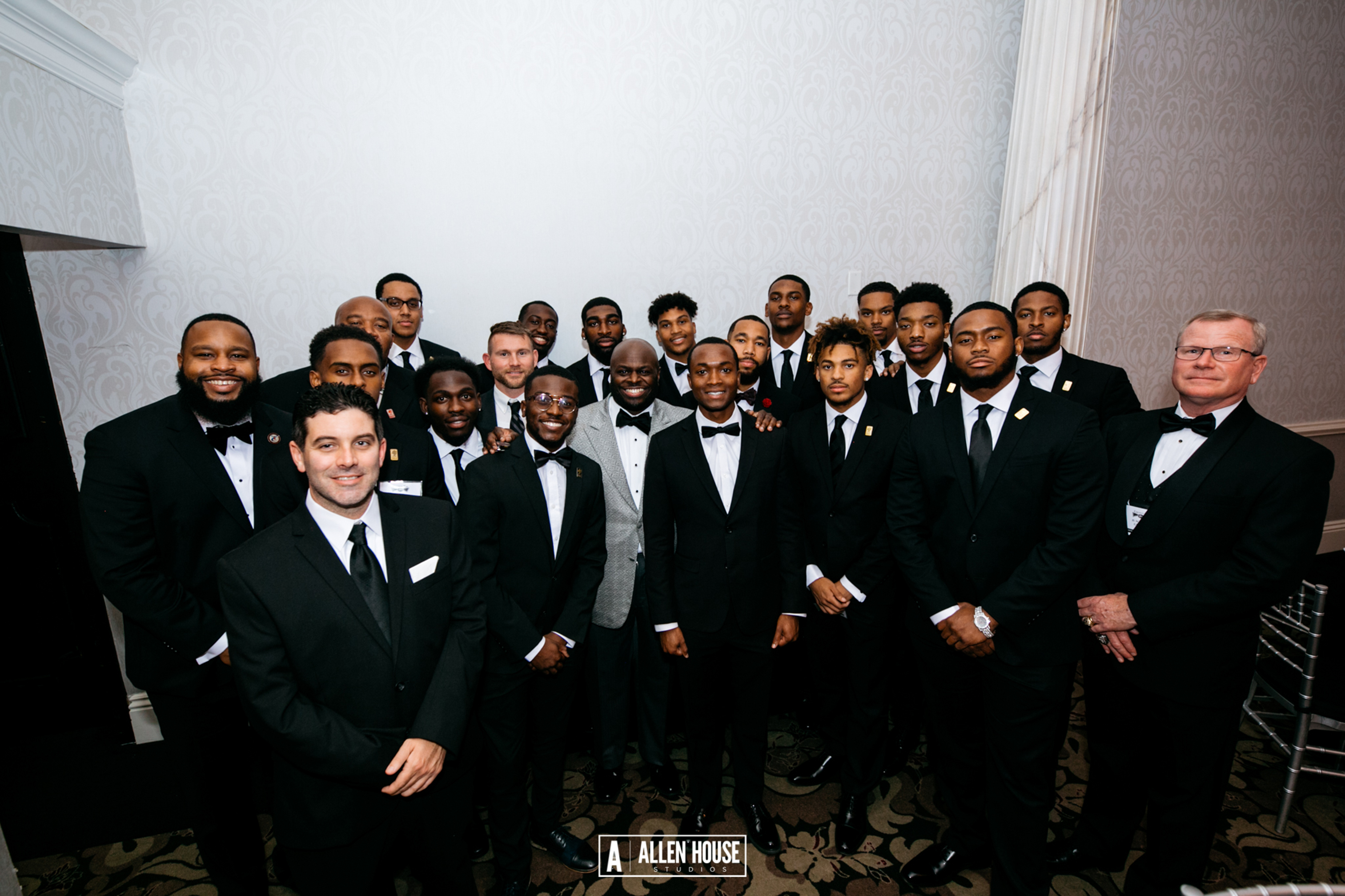 Delaware State University, as evidenced by this photo, was well represented at the 23rd annual Ebony Black Tie Affair event on Nov. 25 at the Waterfall Banquet and Conference Center in Claymont, Del.