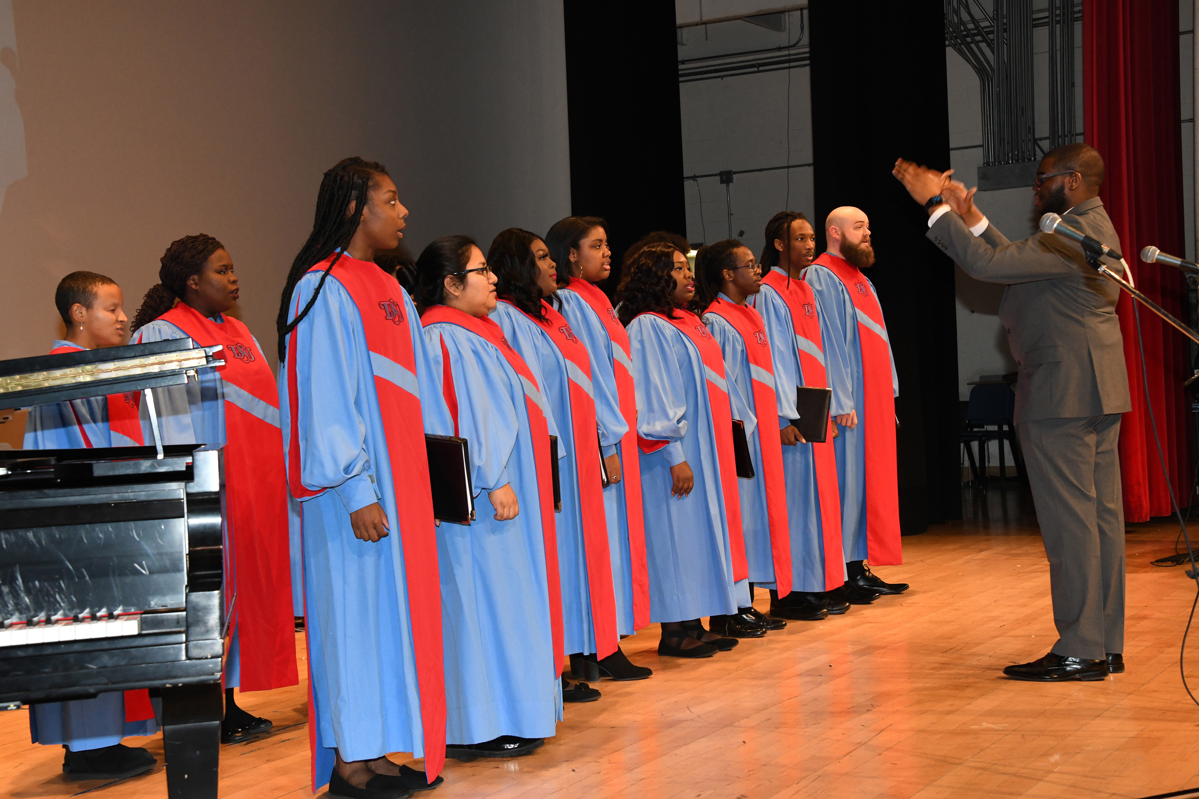 The DSU Concert Choir performed at the MLK Jr. National Holiday Program