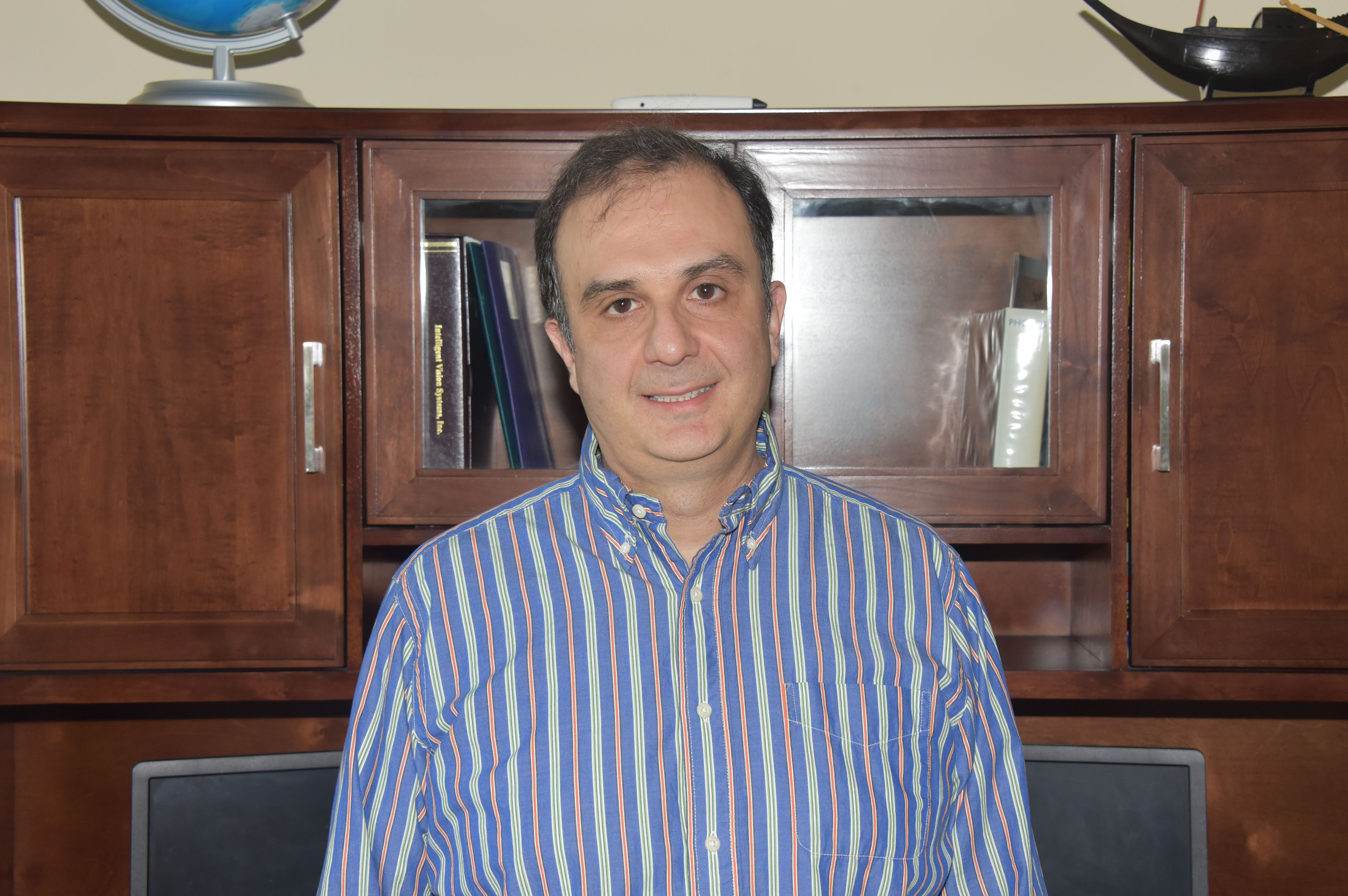 The Department of Defense Army Research Office has awarded Dr. Sokratis Makrogiannis, associate professor of mathematics, a three-year $435,000 grant in support of the development of automated techniques to enable the observation and quantification of cell-cycle progression, cell migration and the growth control of live cells.