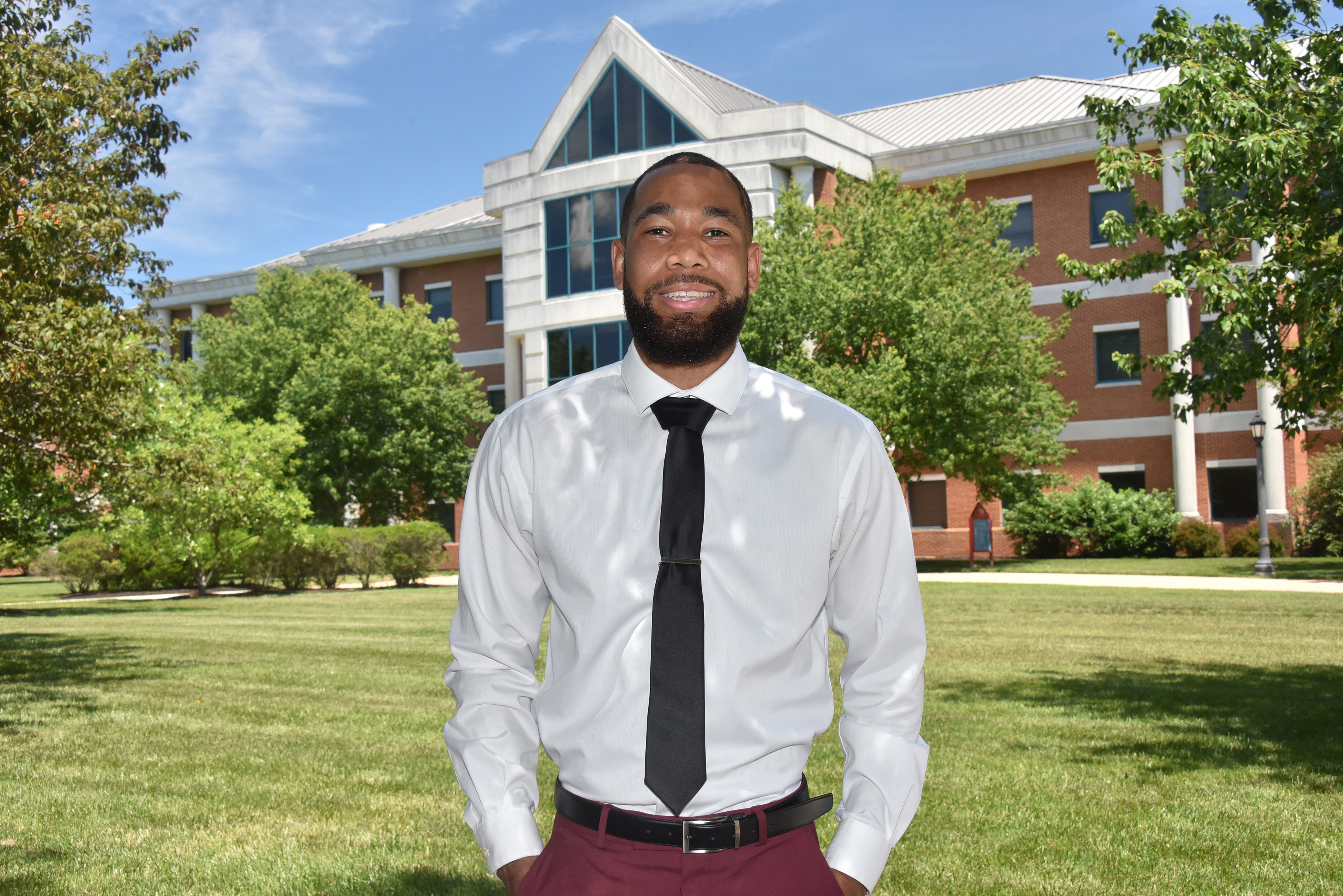 Coban Weatherspoon, a rising senior and Physics/Engineering major, has been named a 2020 HBCU Competitiveness Scholar by the White House Initiative on Historically Black Colleges and Universities.