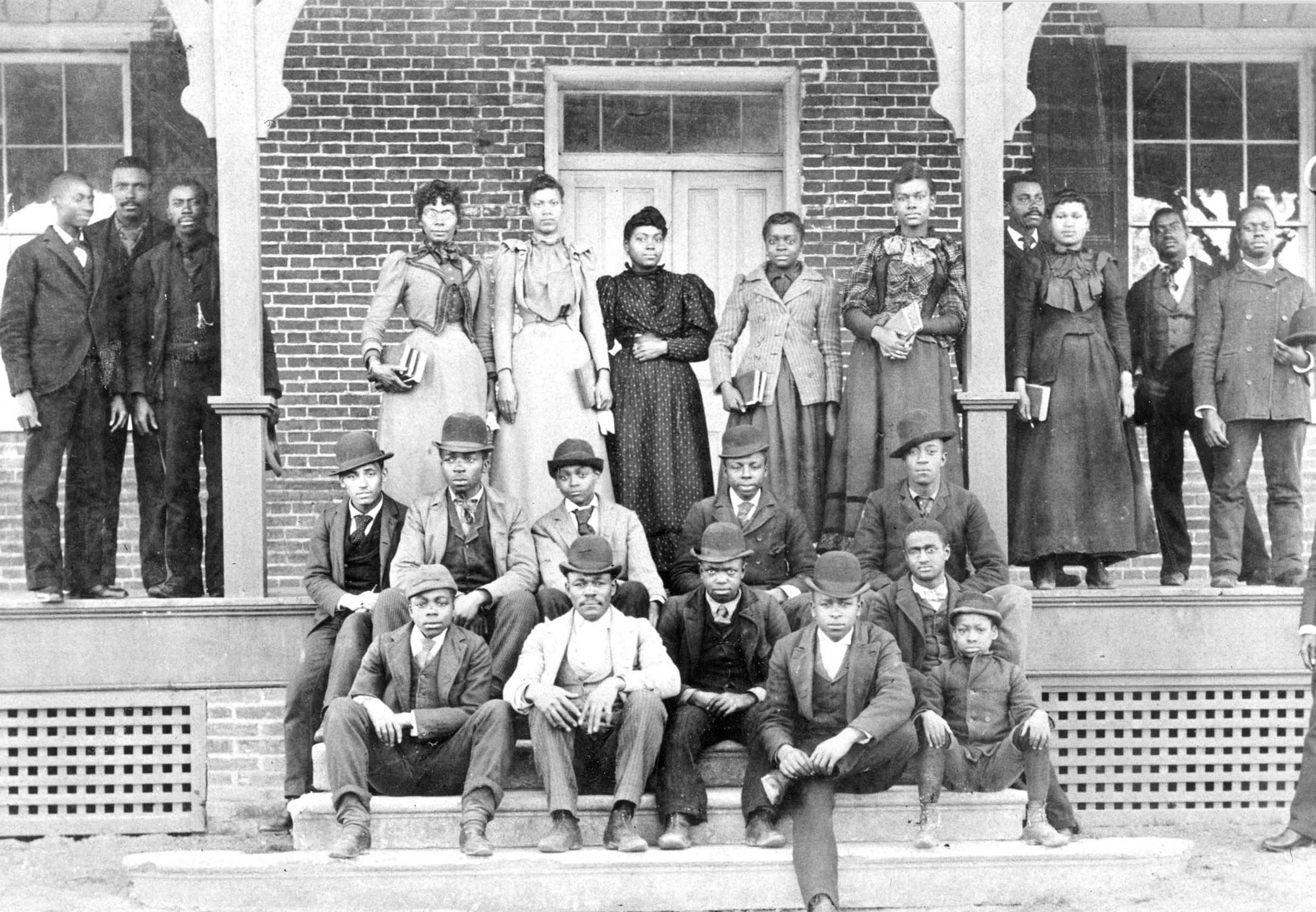 Delaware State University is looking toward the celebration of the institution's 130th anniversary on May 14-16, 2021 and has established a steering committee to begin the planning of the observance events. The picture is the earliest surviving photo of a class from the then-State College for Colored Students in the late 1890s.