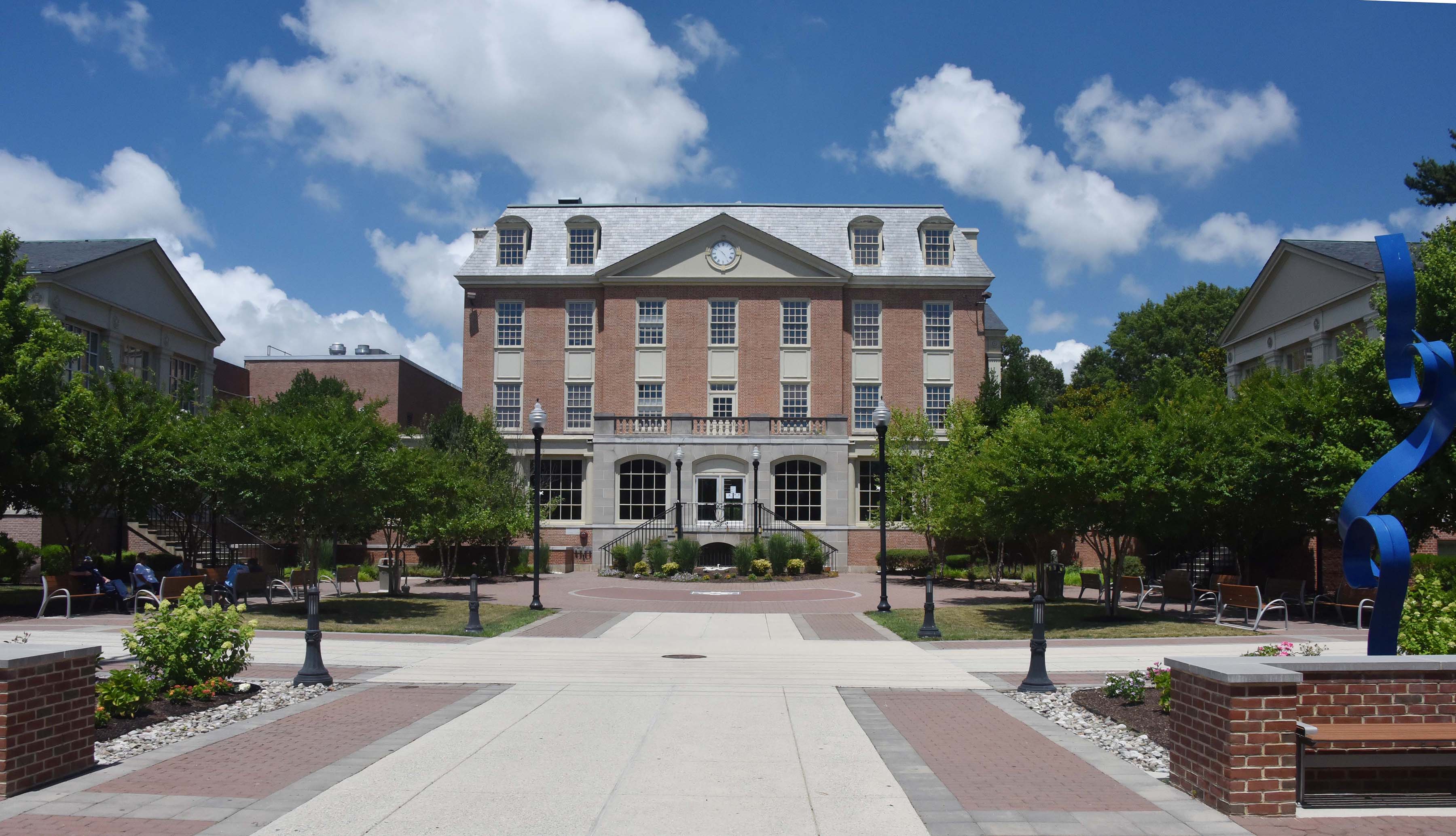 The Longwood award will help Delaware State University cover the transition costs in connection with its acquisition of Wesley College in Dover. Once finalized, Wesley's DuPont Hall (pictured) will be one of the Wesley properties that will become part of Del State.