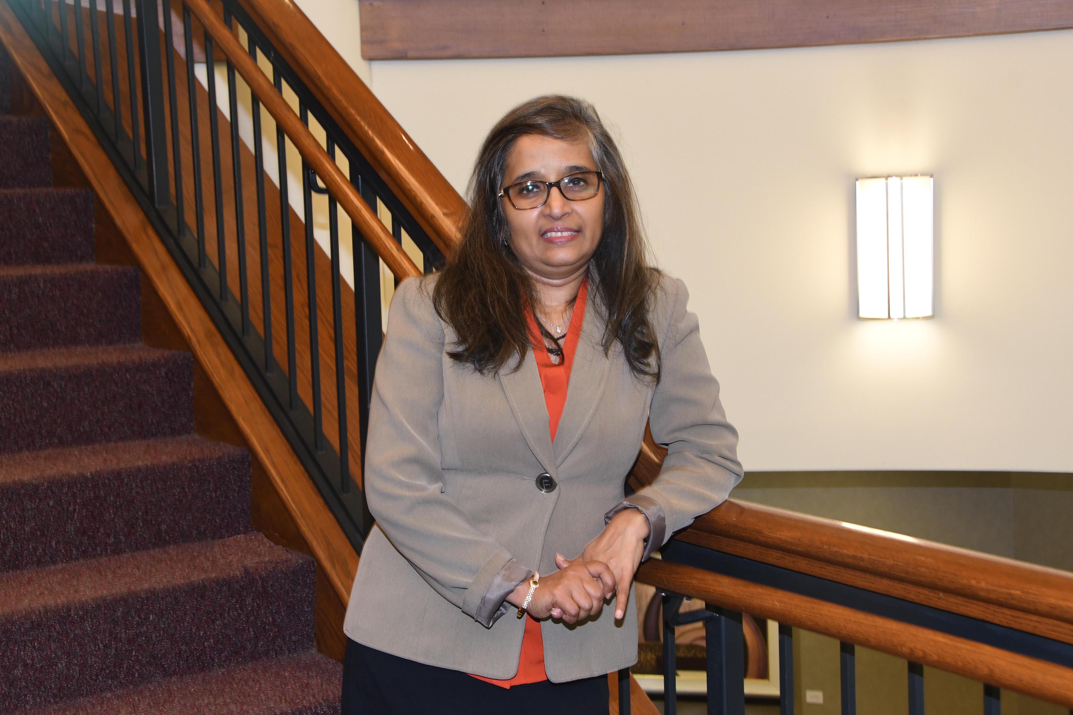 Dr. Nandita Das, Professor of Finance in the College of Business, said that faculty and the Schwab Financial Services will play the primary roles in the Financial Literacy Institute that will target high school and college students. Dr. Das spearheaded the development Del State's partnership with the Charles Schwab Foundation.