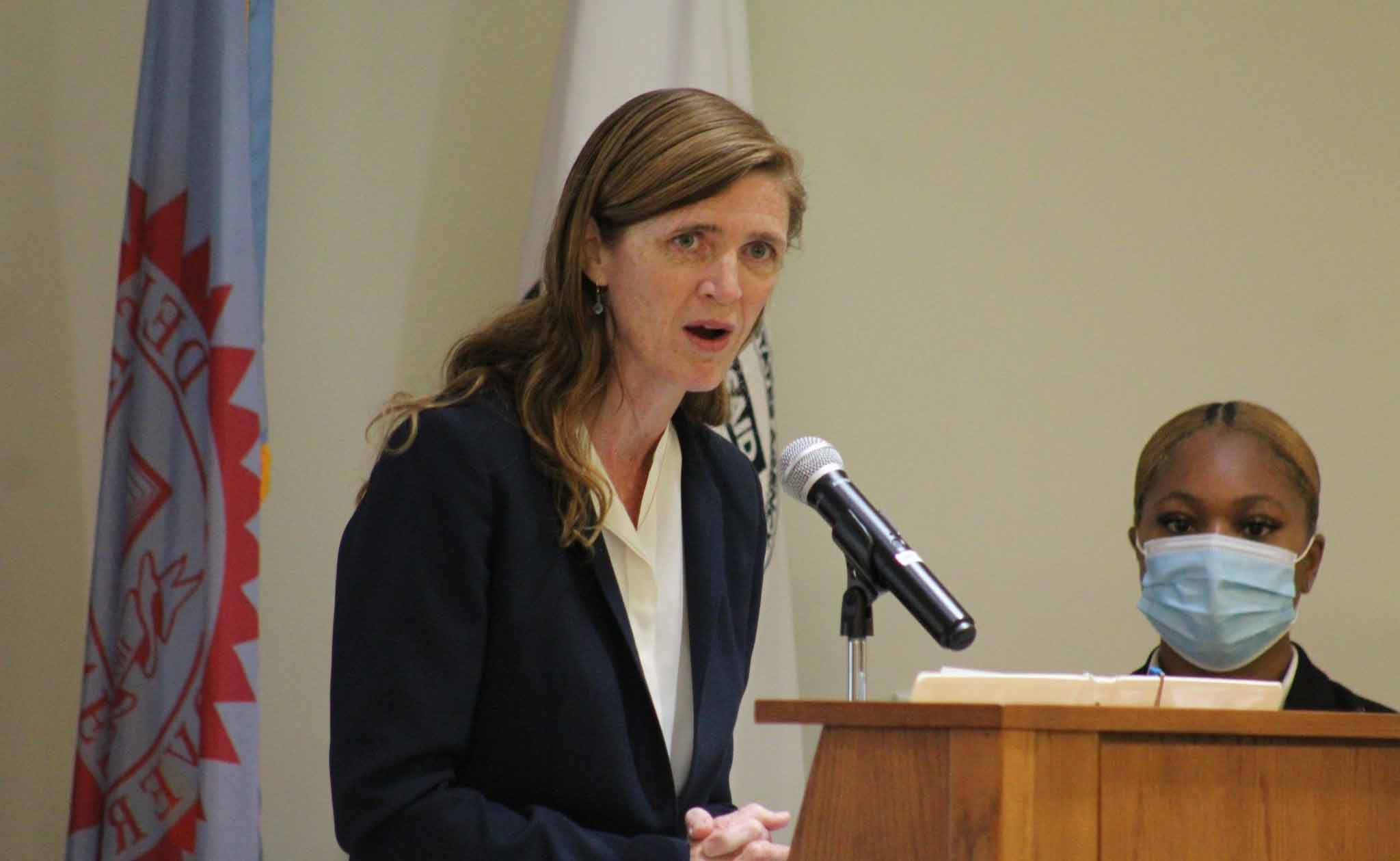 Samantha Power, Administrator for the U.S. Agency for International Development.