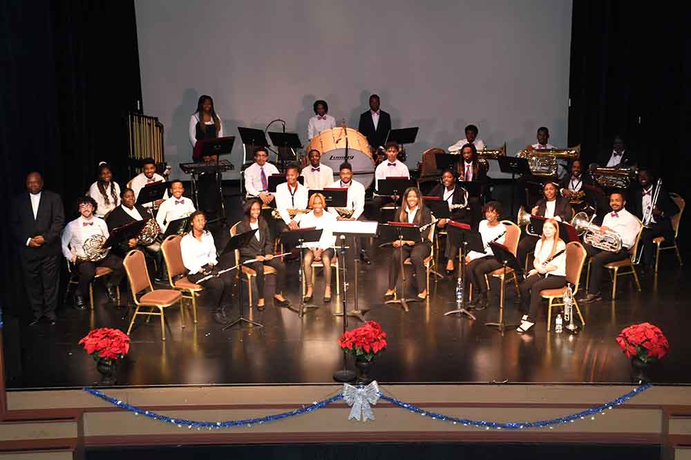 The University Concert Band delighted the local community with its Winter Solstice Concert on Dec. 2
