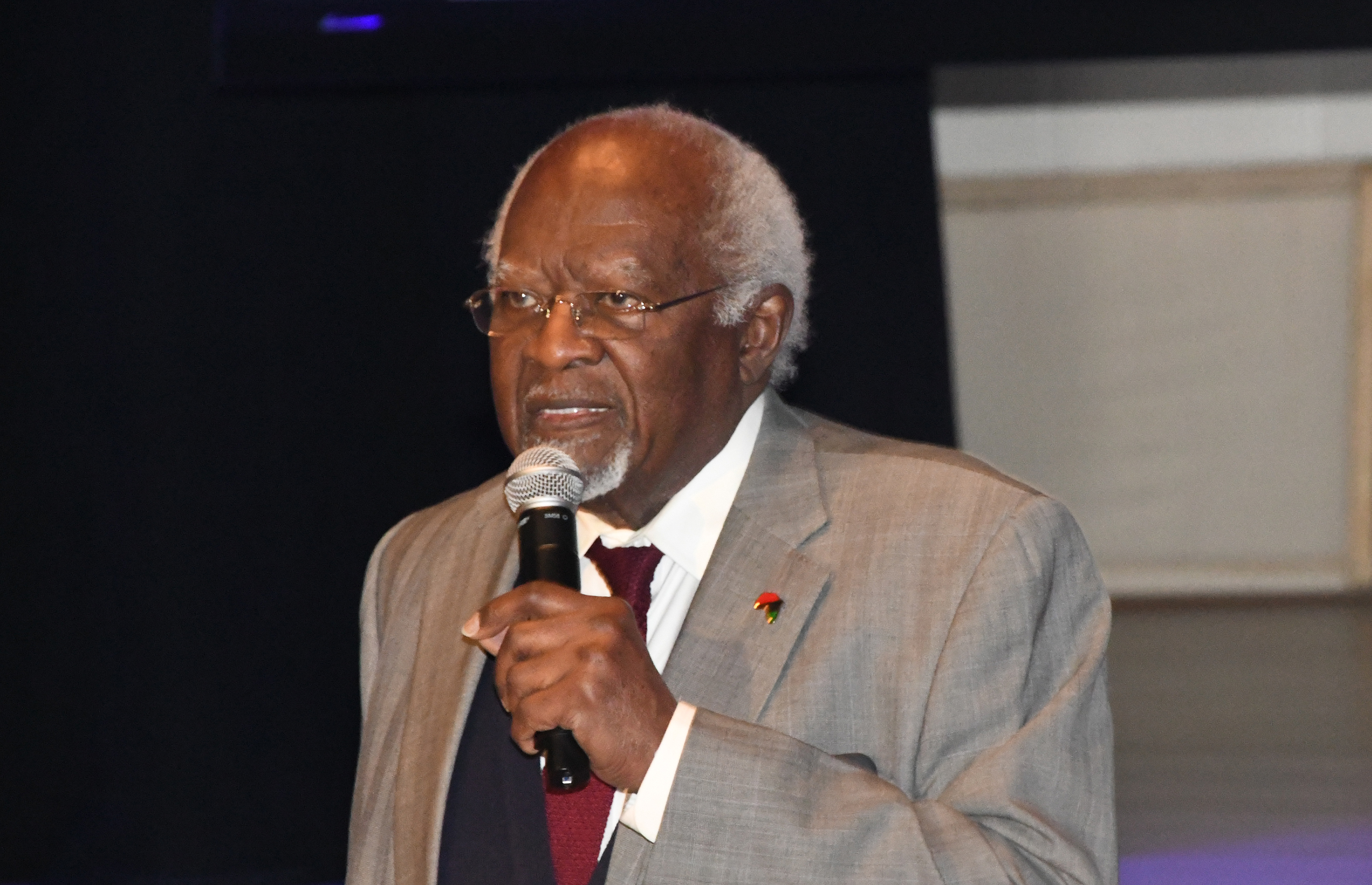 During the Feb. 7 Black History Month event, featured speaker Dr. Julius Garvey talked about his father Marcus Garvey, about the current challenges in the world, and spoke specifically to University students about their responsibility to achieve their unlimited potential and be critical thinkers.