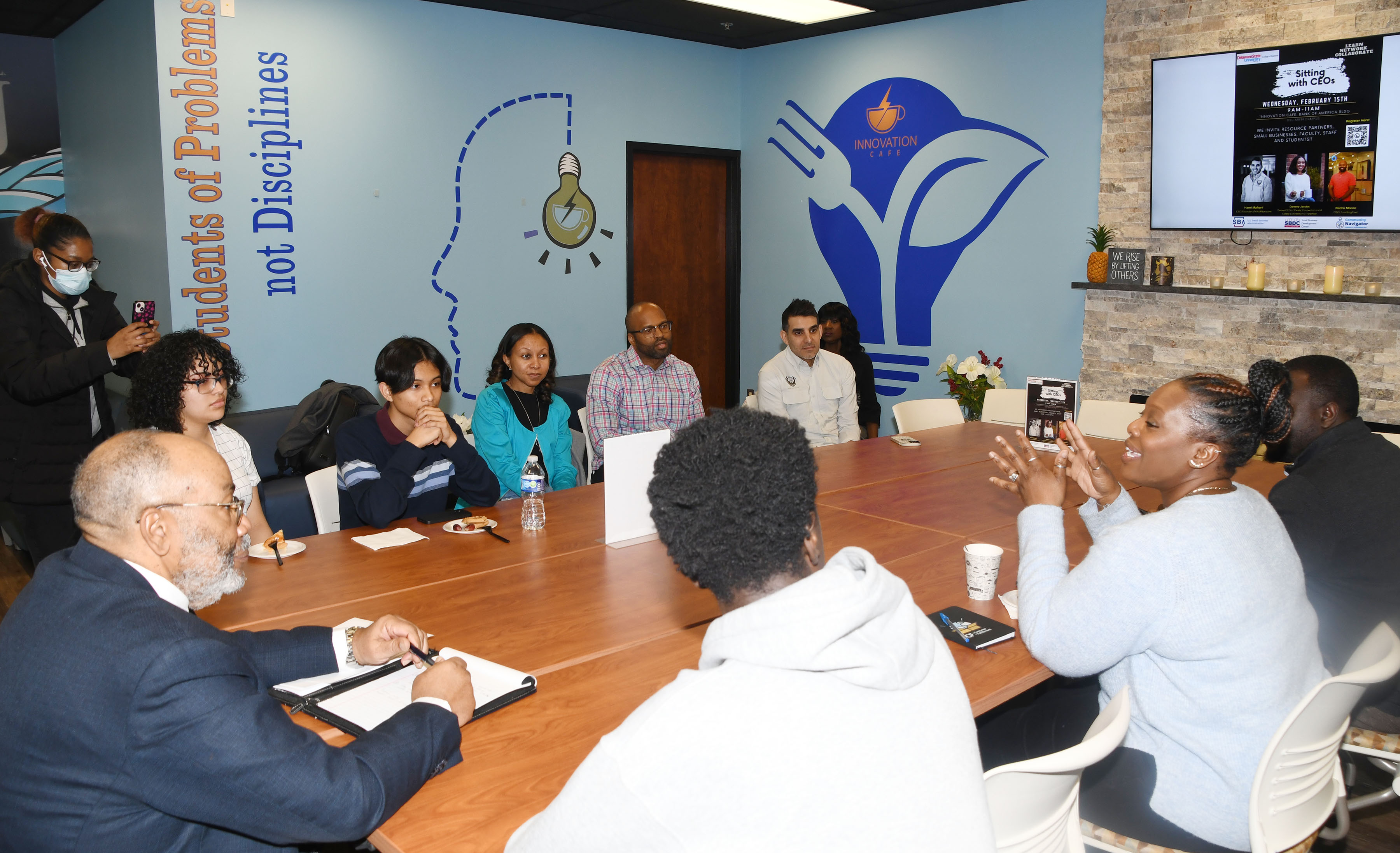 University College of Business student sat down with three CEOs to learn about their challenges, successes and business wisdom.