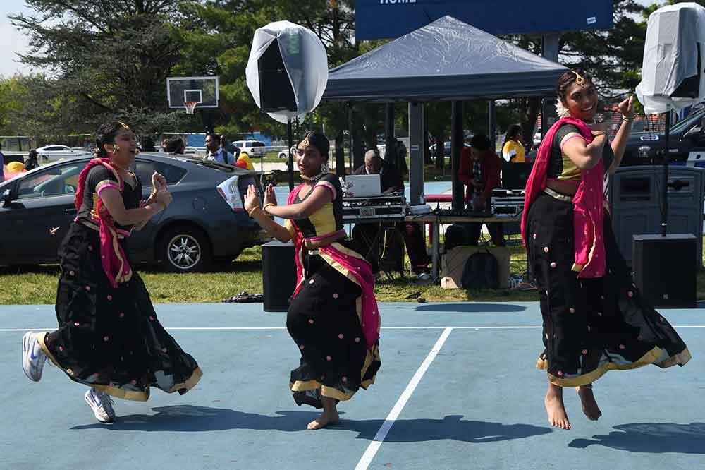 An Indian dance performance was one of the elements of the annual Unity Day event held April 26 at the Wellness and Recreation Outdoor Complex.