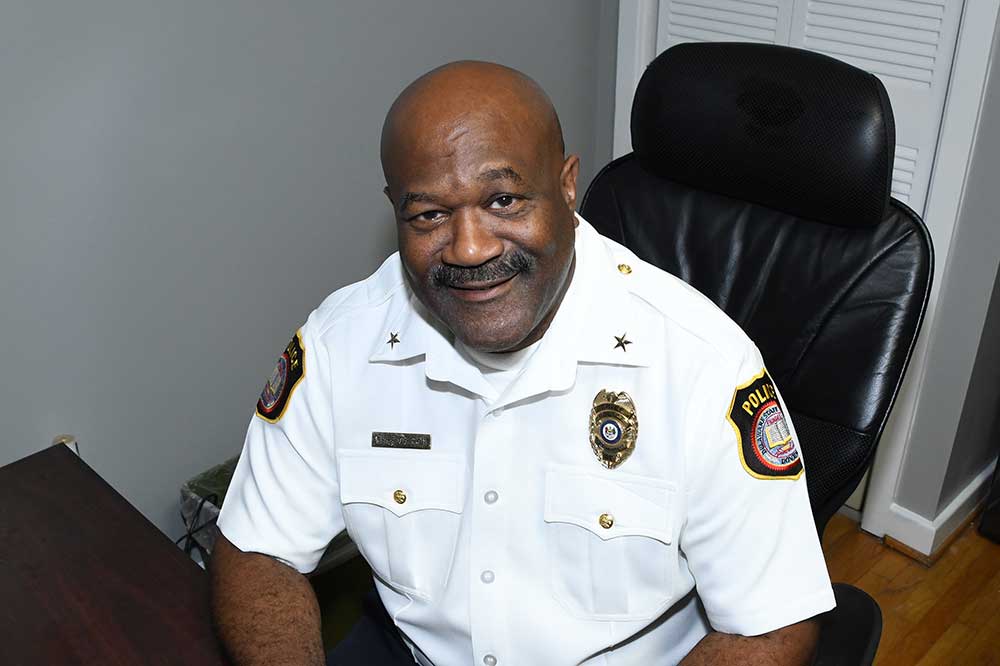 Police Chief James T. Overton begins his second stint as the head of the Campus Public Safety and its Police Department. He previously served for 12 years in the DSU Police Department -- including from 2005-2011 as Police Chief.