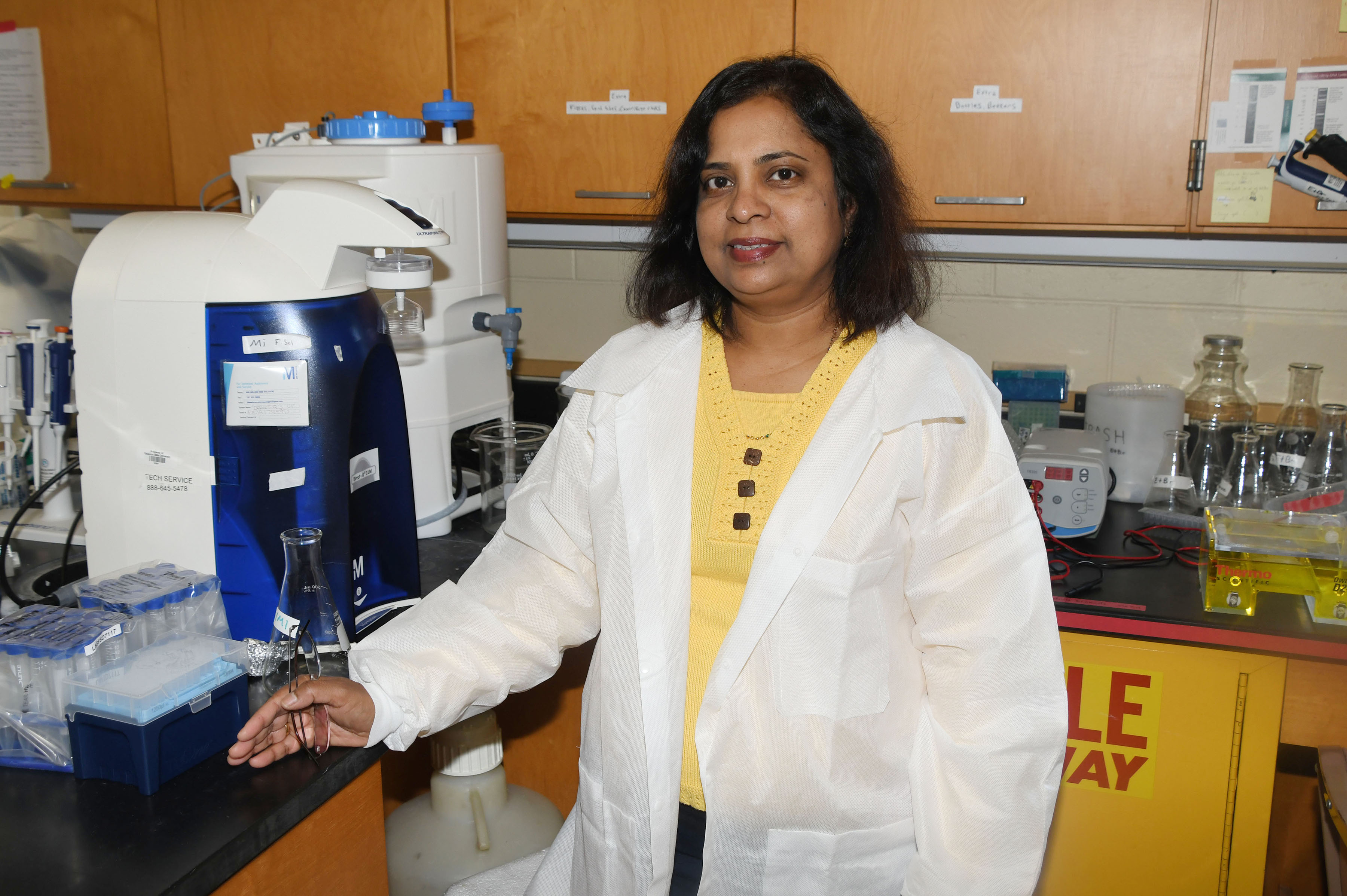 Dr. Kalpalatha Melmaiee, Associate Professor of Agricultural and Natural Resources, is among several women scientists celebrated as part of the March 8 International Women’s Day.