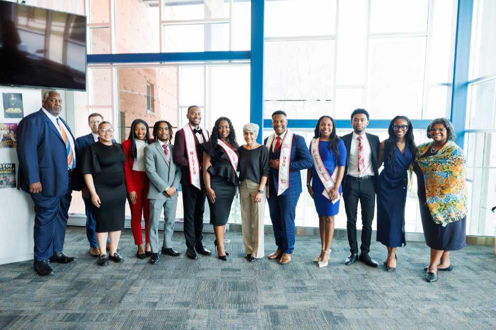 These students were among many who attended the April 9 Level Up Public Service event which highlight federal and state job opportunities, The event was held in the Martin Luther King Jr. Student Center.