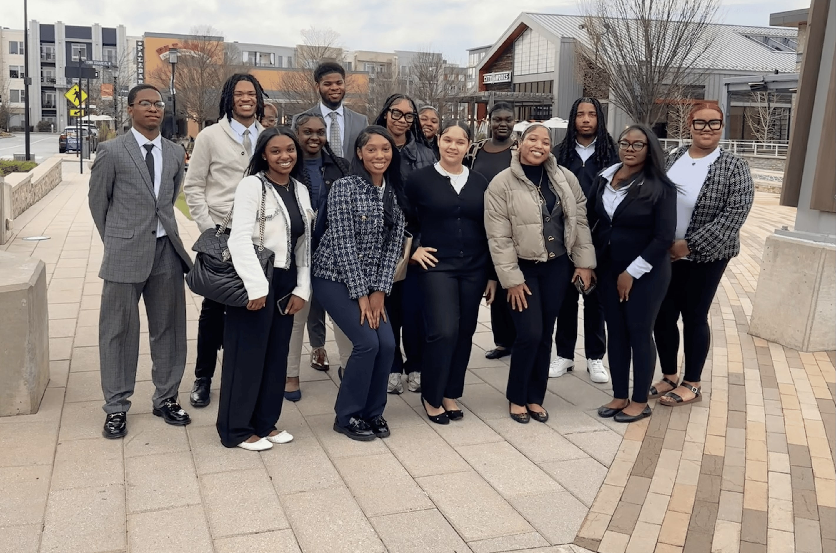 DSU real estate club gains valuable industry insight during CBRE visit