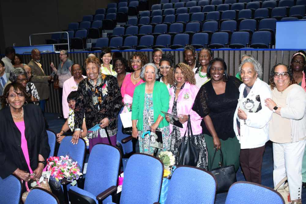 Tribute held for Dr. Mable Morrison and her 62-year DSU career.