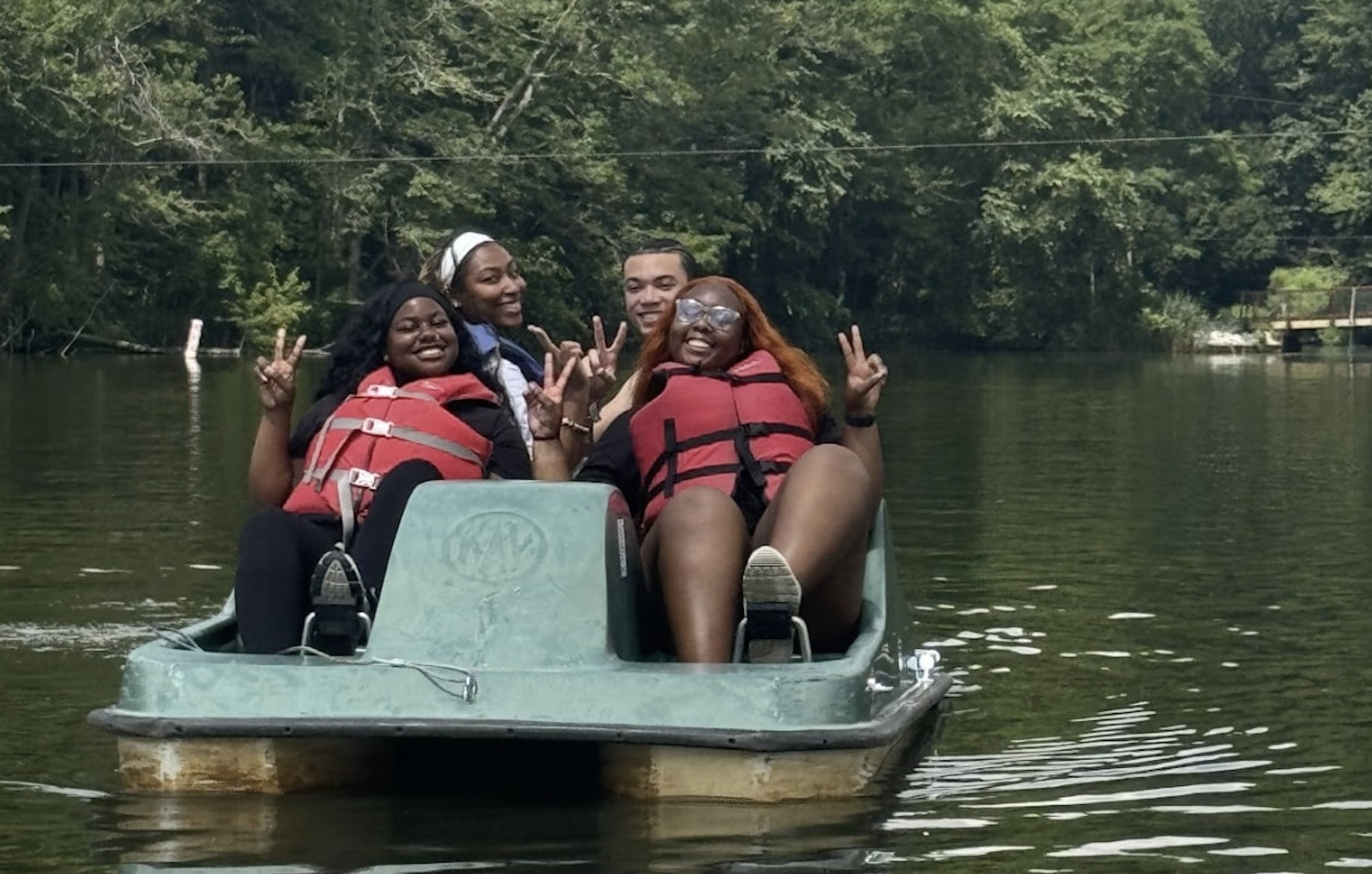 DSU Project L.E.A.D. students enjoying one of many program field trips.
